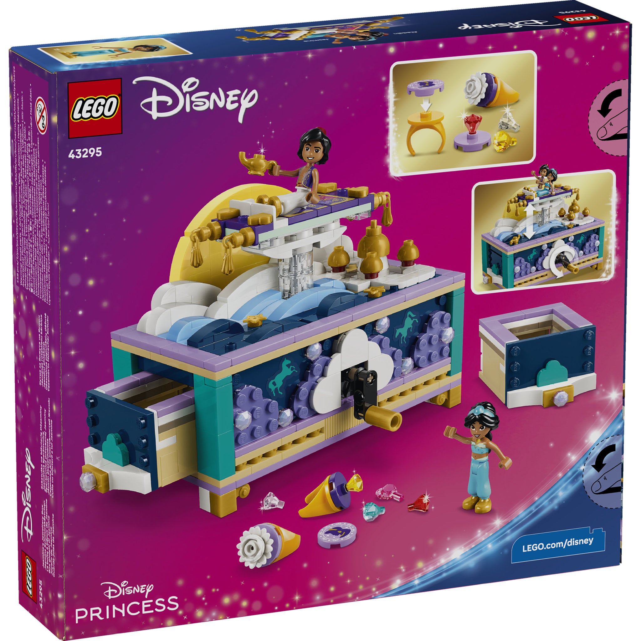 LEGO 43295 Disney Princess Jasmine's Jewelry Box