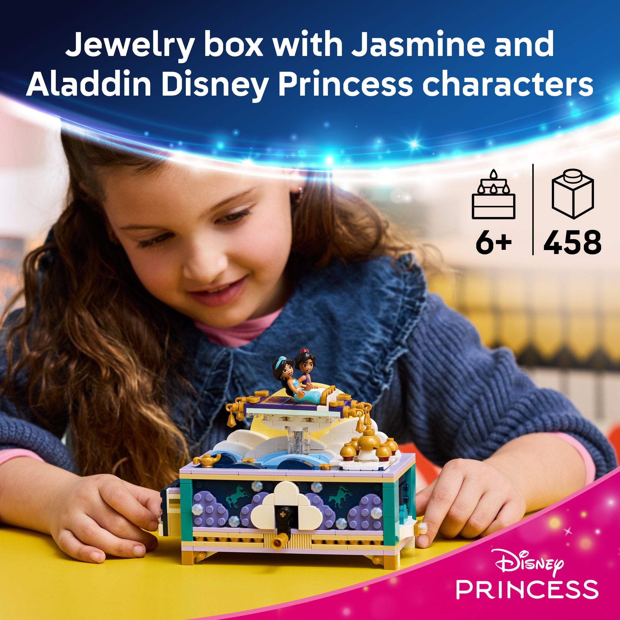 LEGO 43295 Disney Princess Jasmine's Jewelry Box