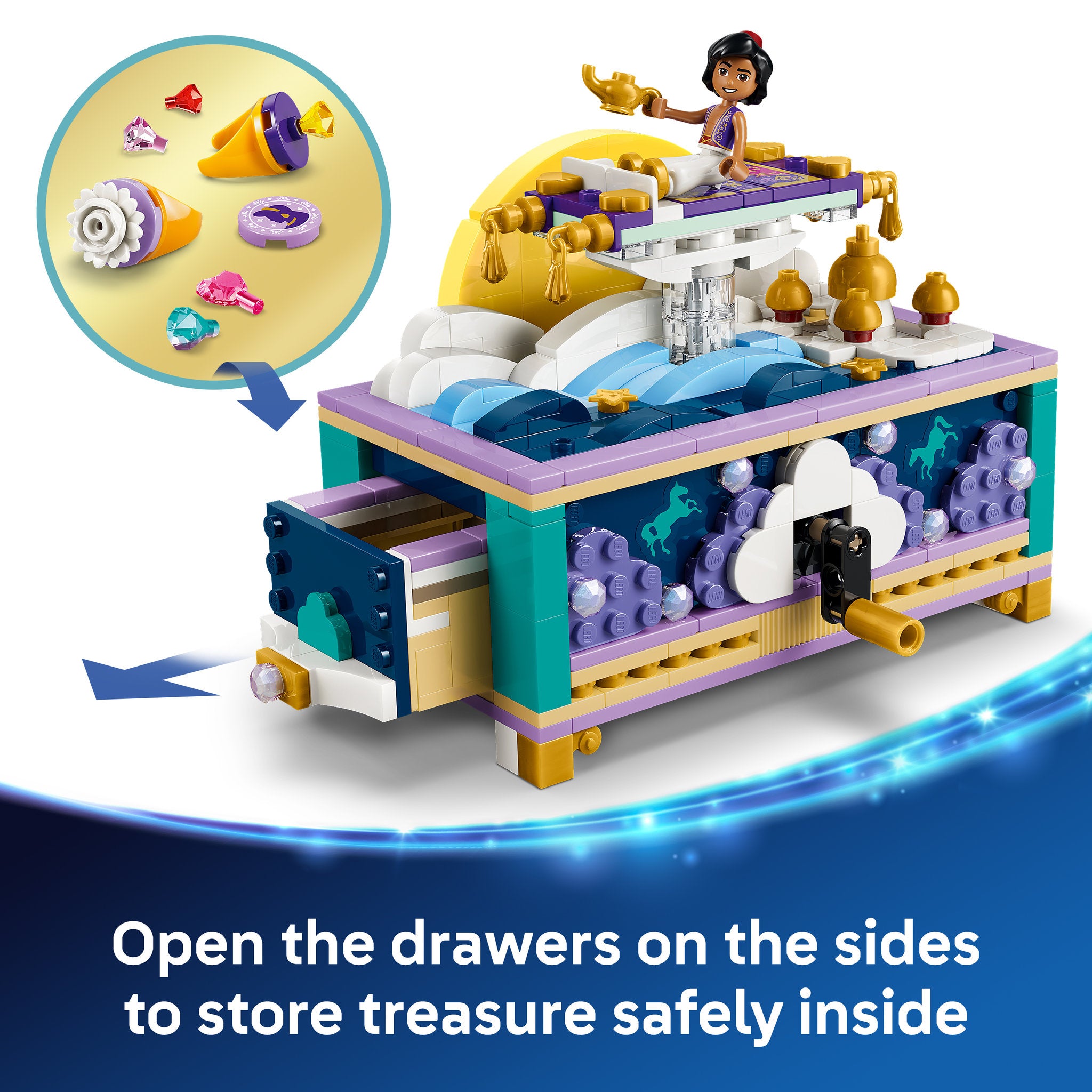 LEGO 43295 Disney Princess Jasmine's Jewelry Box