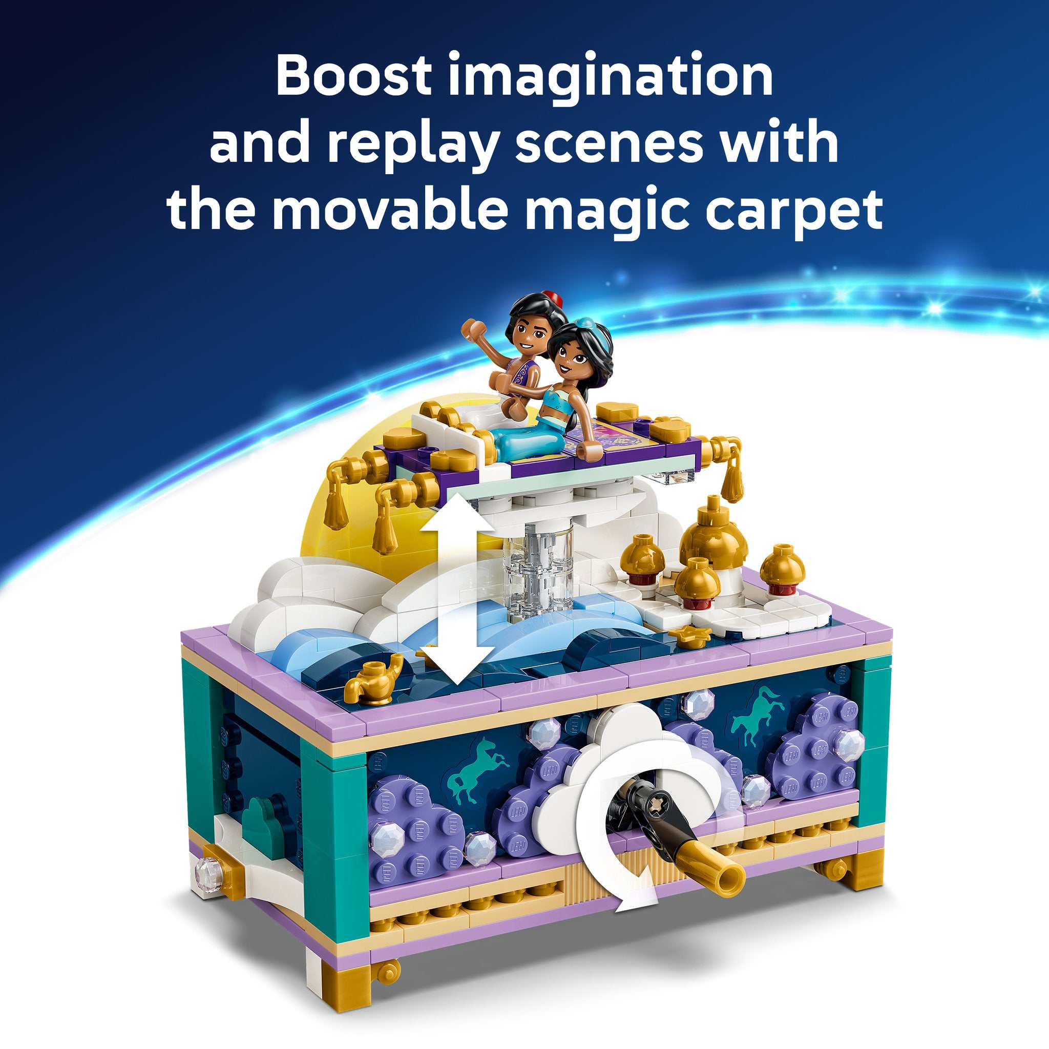 LEGO 43295 Disney Princess Jasmine's Jewelry Box
