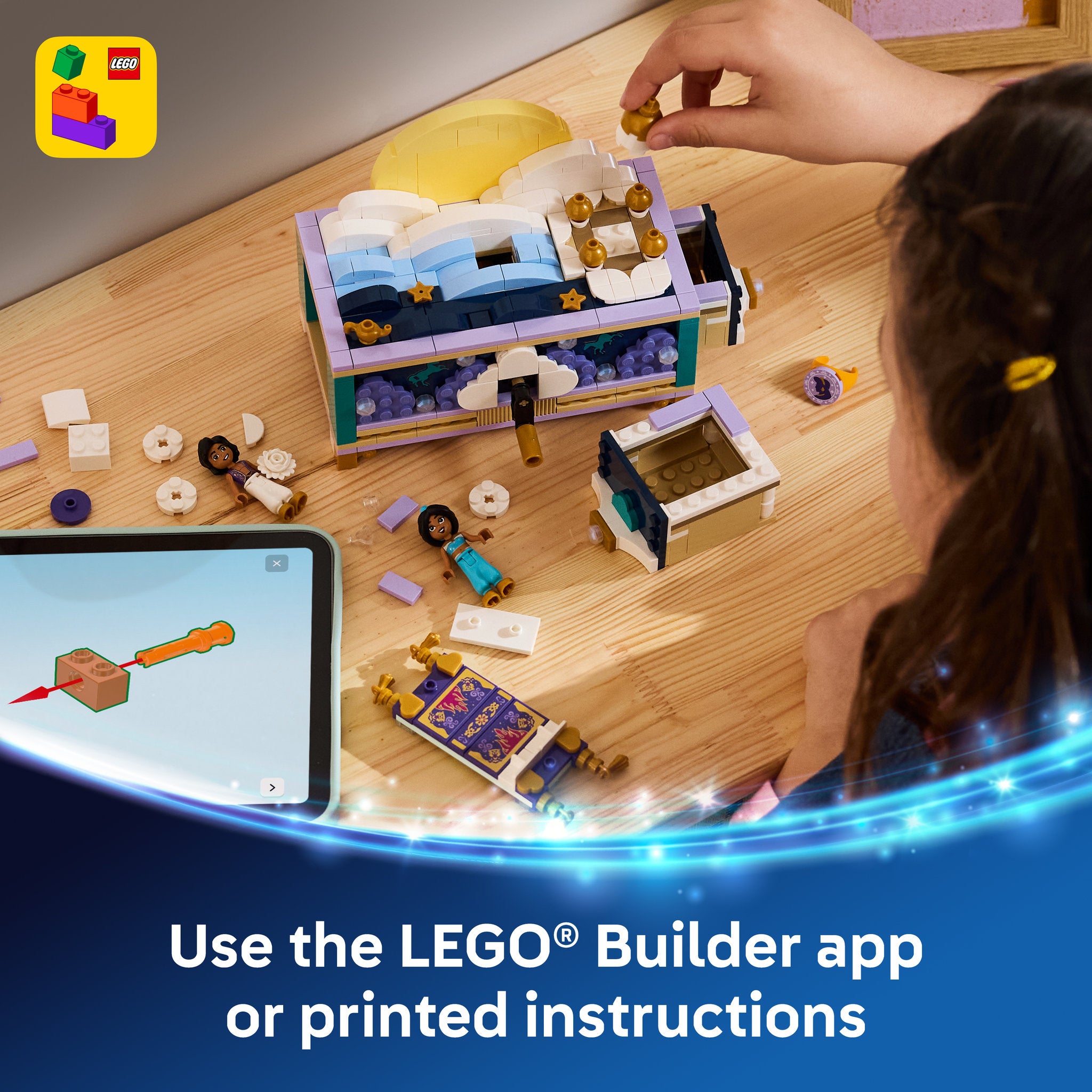 LEGO 43295 Disney Princess Jasmine's Jewelry Box