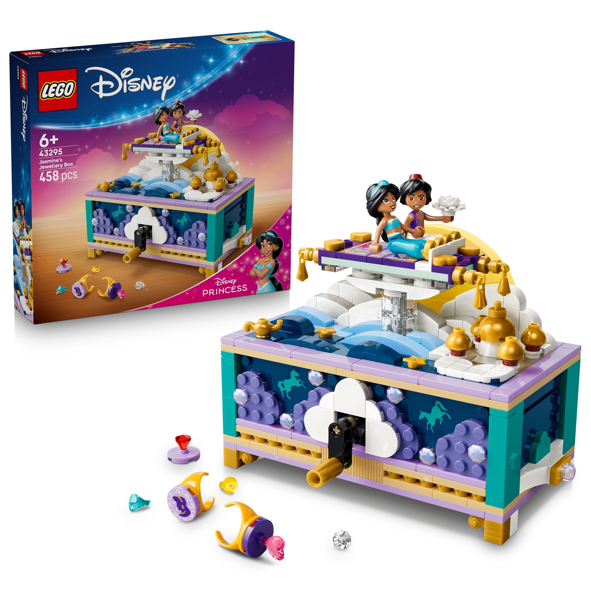 LEGO 43295 Disney Princess Jasmine's Jewelry Box
