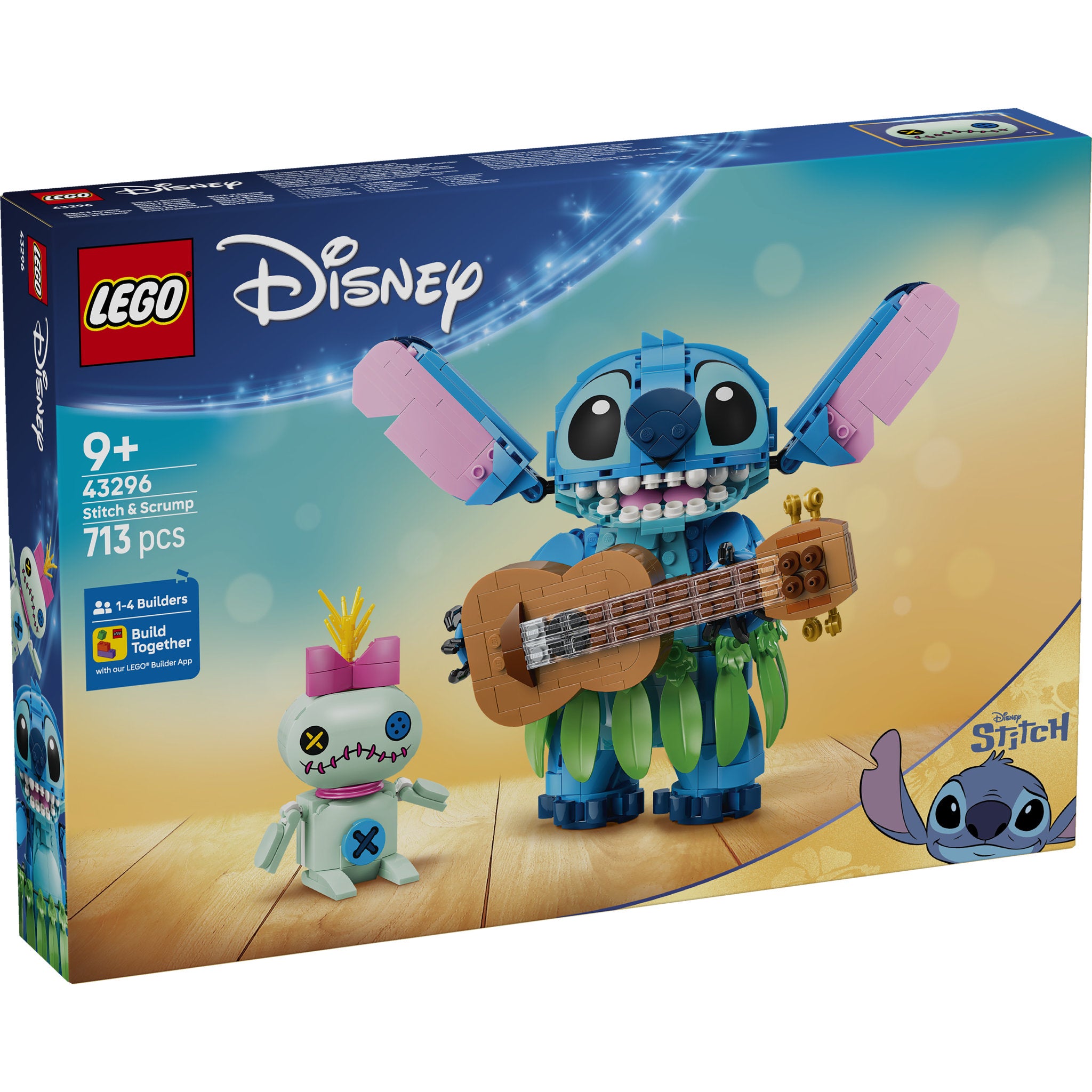 LEGO 43296 Disney Classic Stitch & Scrump