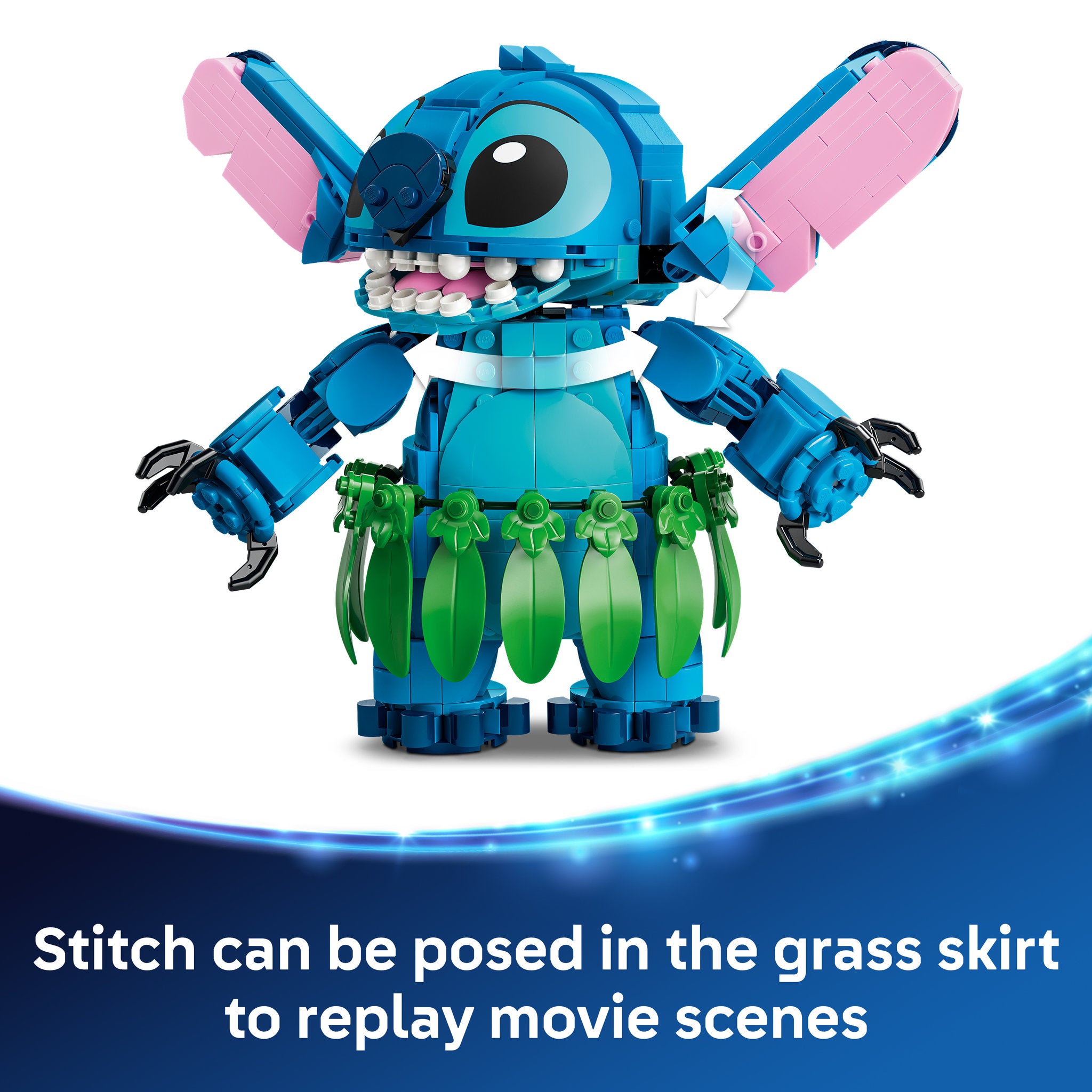 LEGO 43296 Disney Classic Stitch & Scrump