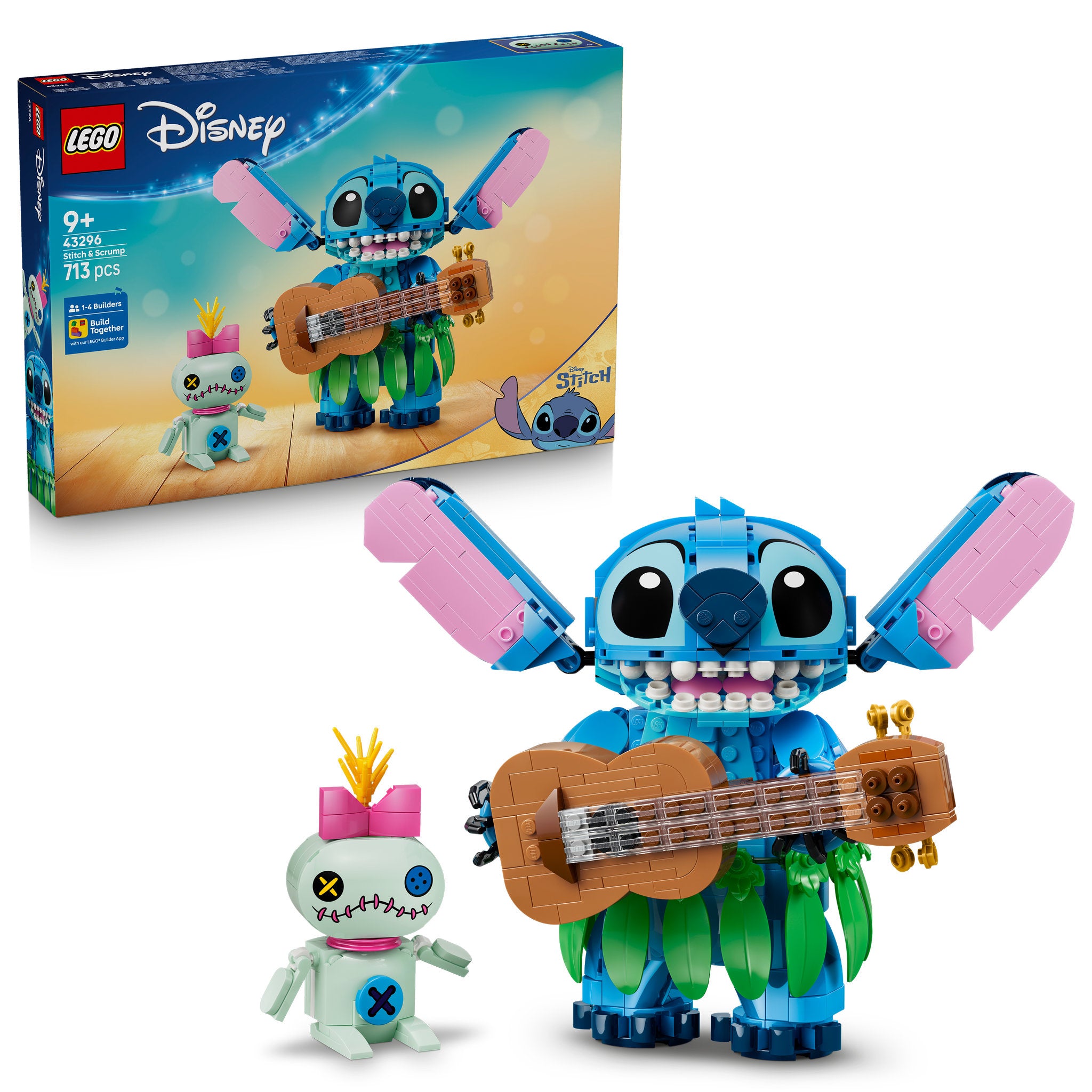 LEGO 43296 Disney Classic Stitch & Scrump