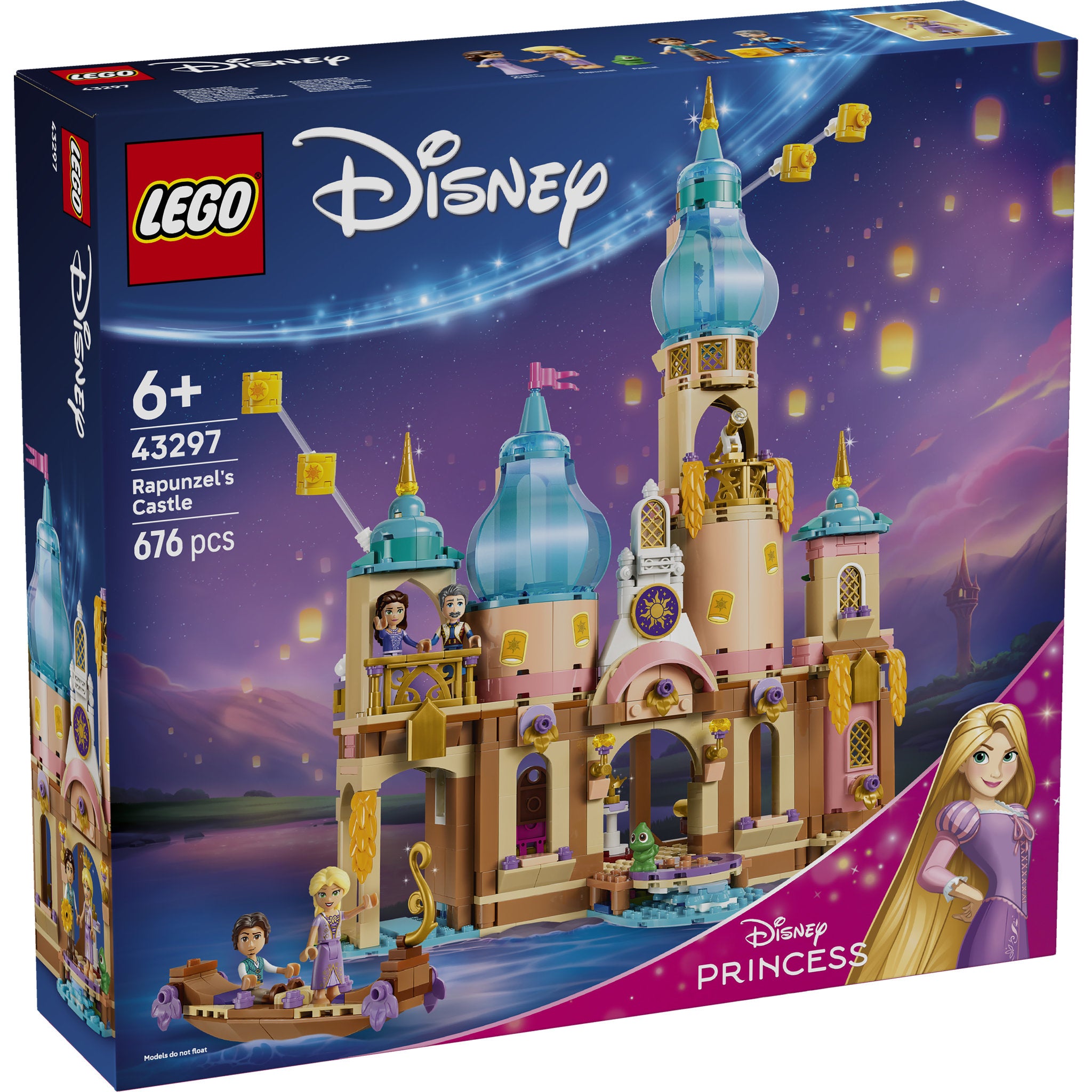LEGO 43297 Disney Princess Rapunzel's Castle