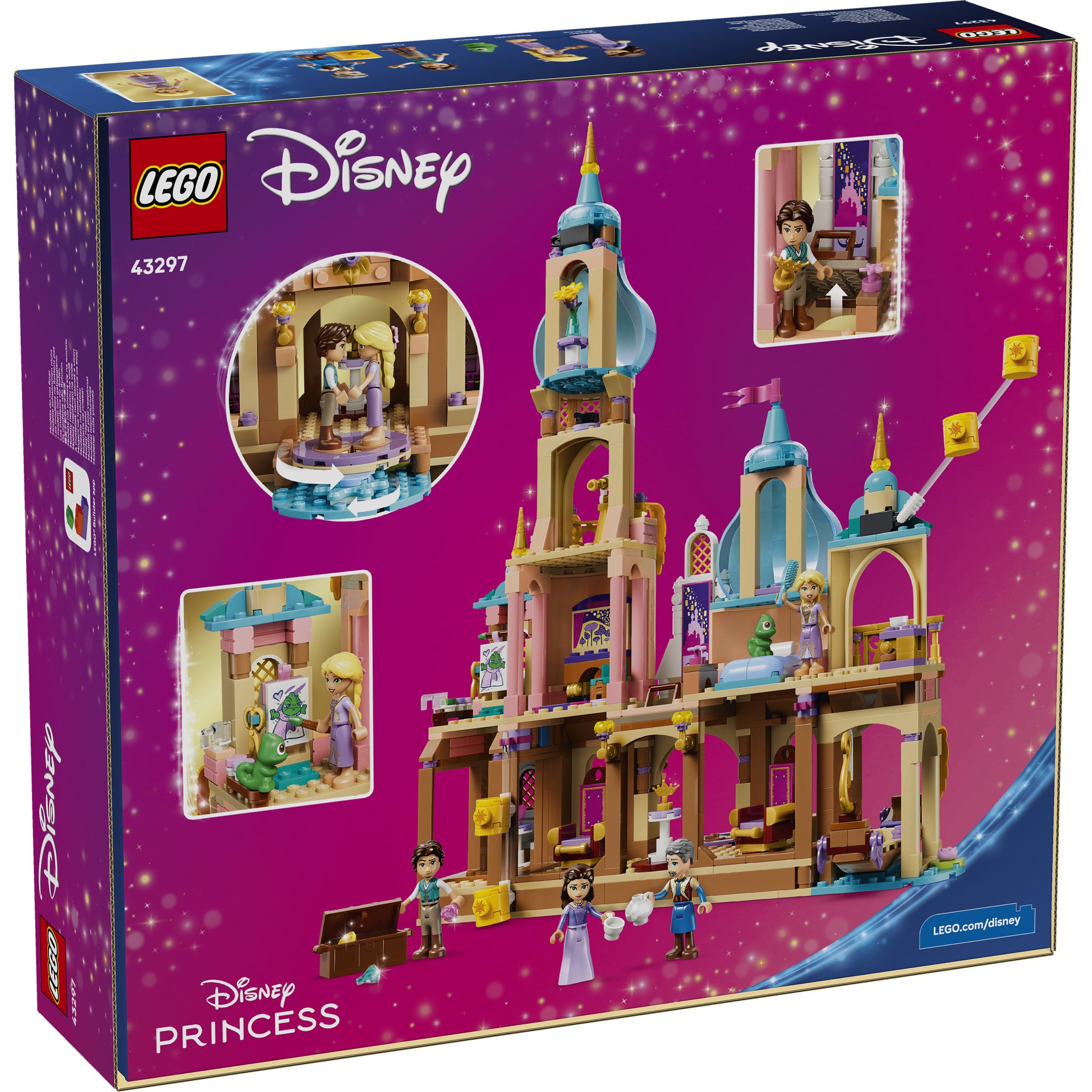 LEGO 43297 Disney Princess Rapunzel's Castle
