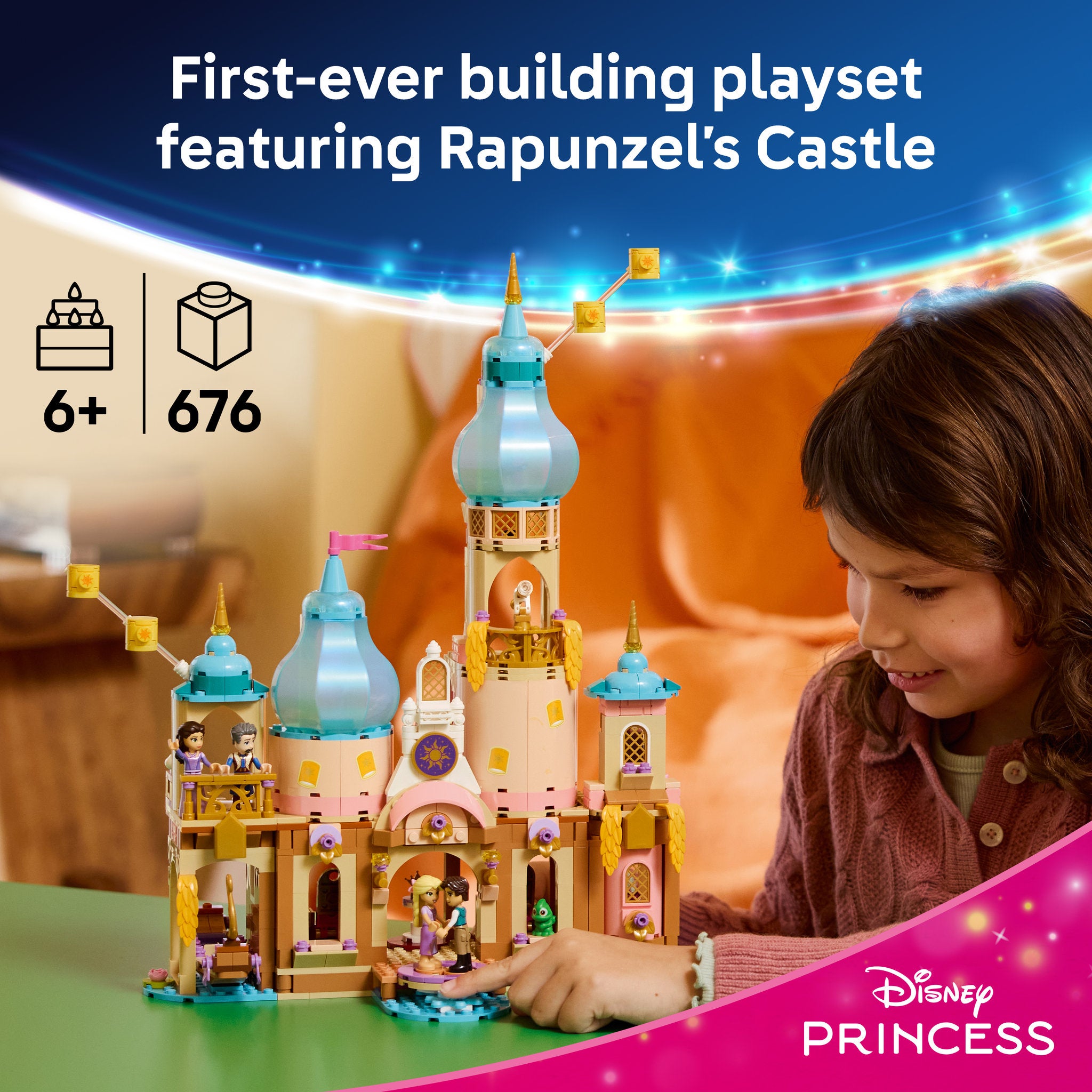LEGO 43297 Disney Princess Rapunzel's Castle