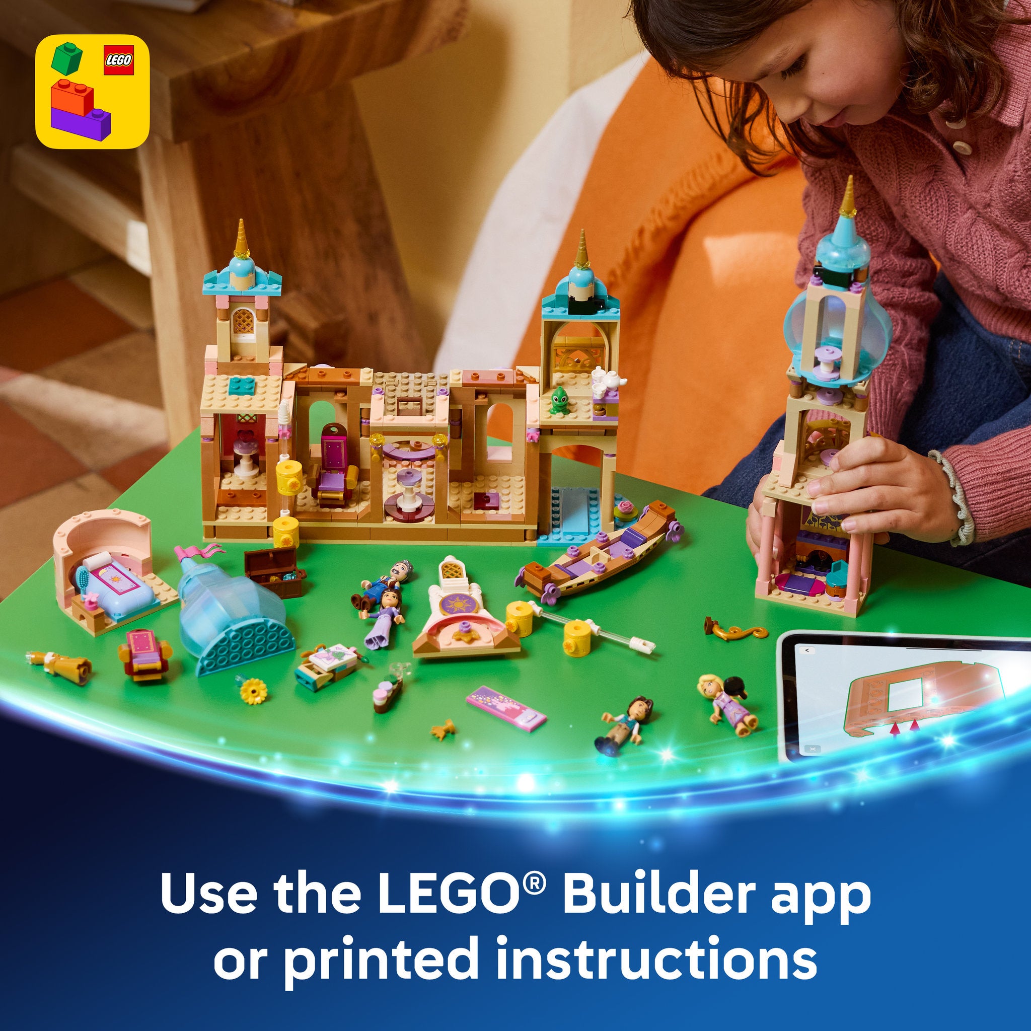 LEGO 43297 Disney Princess Rapunzel's Castle