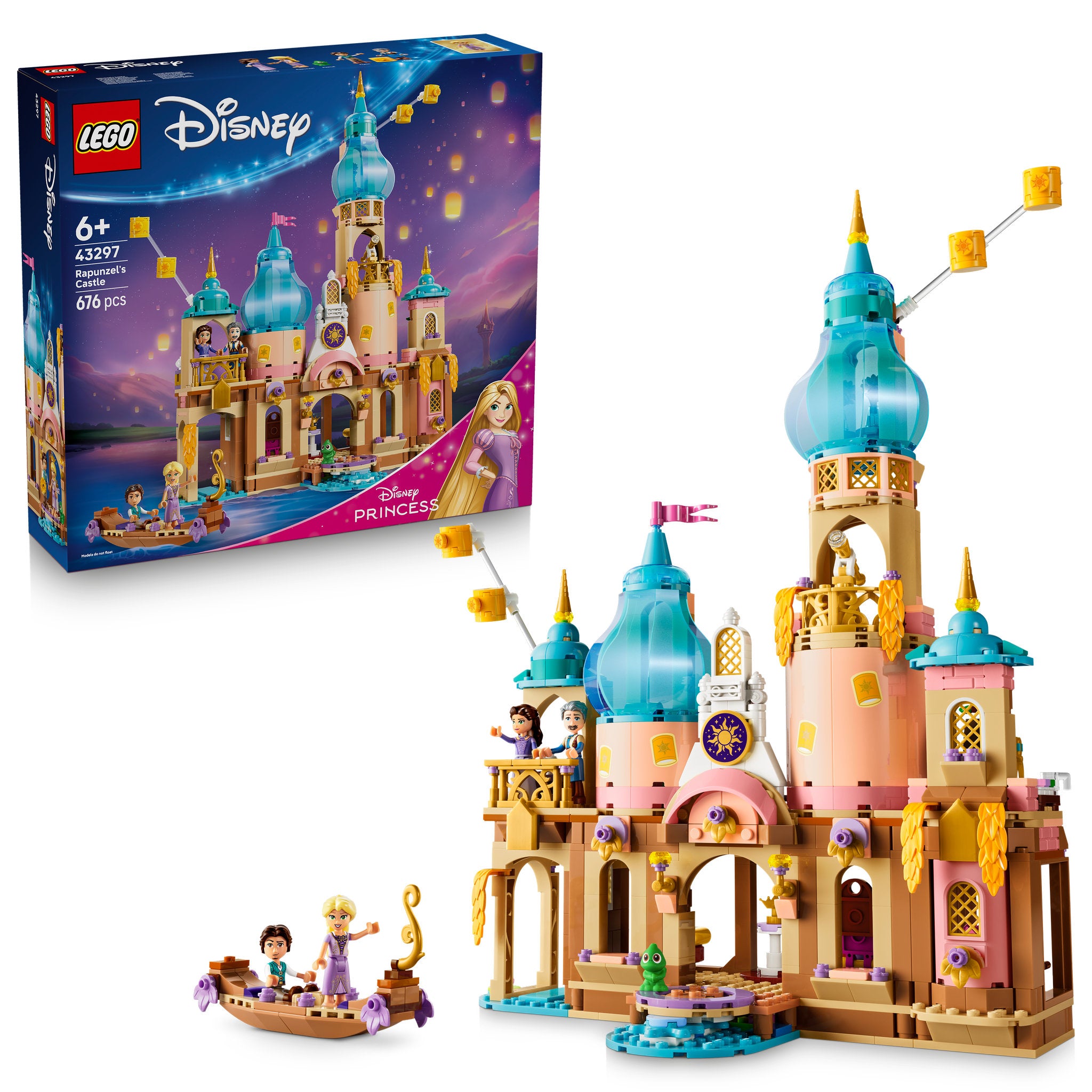 LEGO 43297 Disney Princess Rapunzel's Castle
