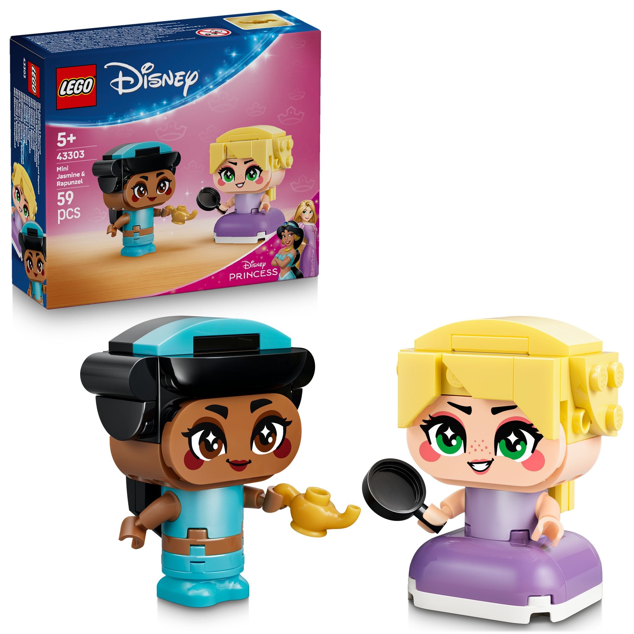 LEGO 43303 Disney Princess Mini Jasmine & Rapunzel