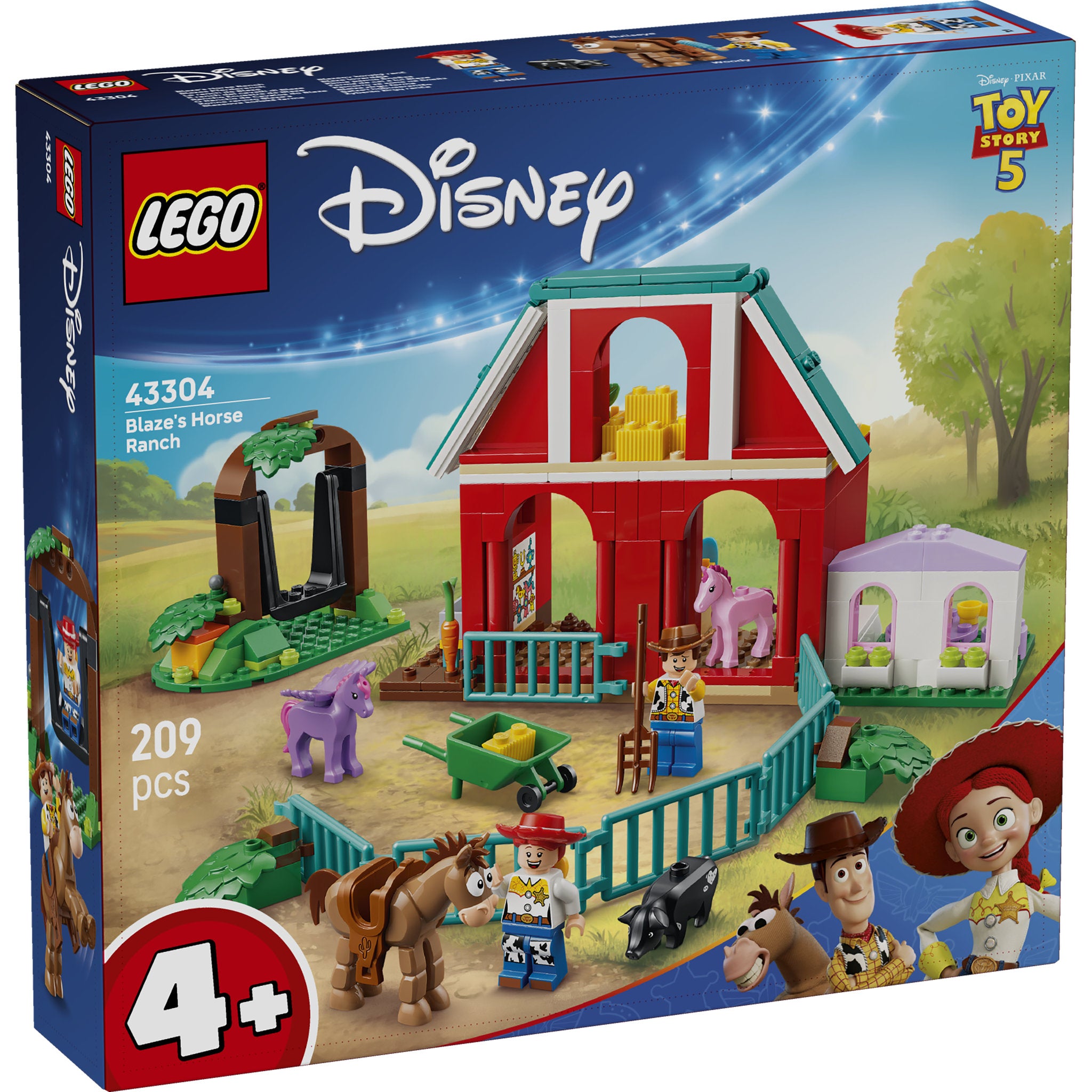 LEGO 43304 Disney Pixar Blaze's Horse Ranch