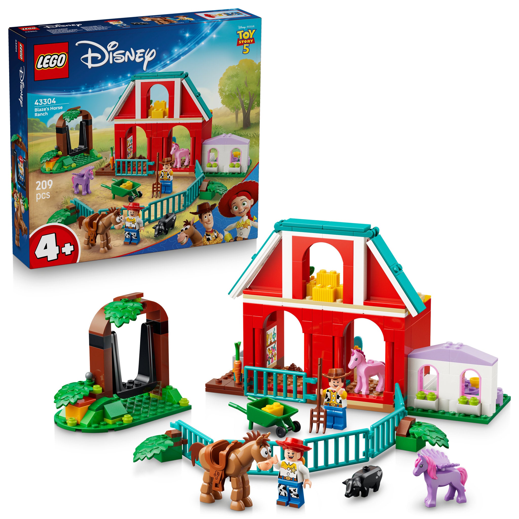 LEGO 43304 Disney Pixar Blaze's Horse Ranch
