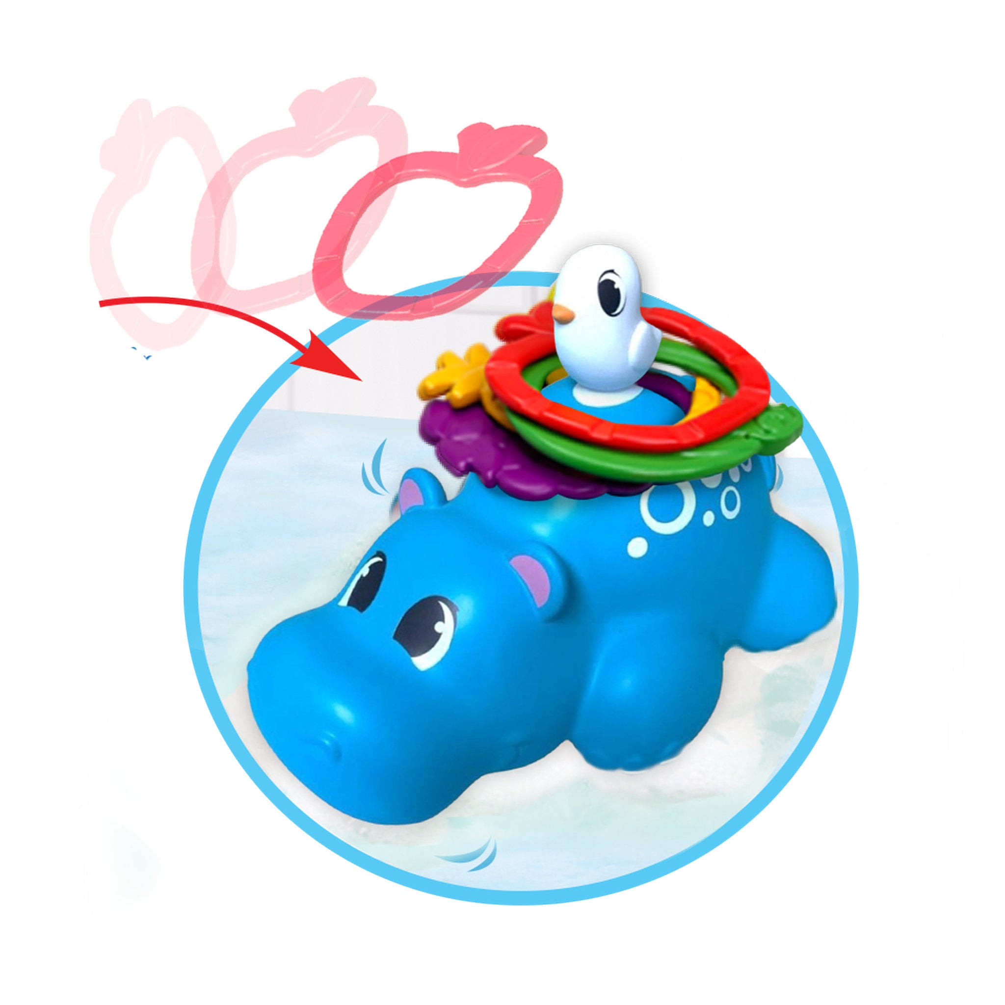 Little Learner Hippo Ring Toss