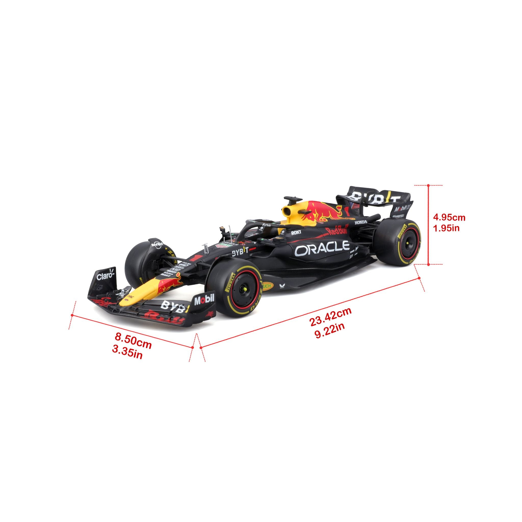 Bburago 1:24 F1 Oracle Red Bull RB19 2023 #1 Versteppen With Driver Figure