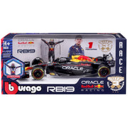 Bburago 1:24 F1 Oracle Red Bull RB19 2023 #1 Versteppen With Driver Figure
