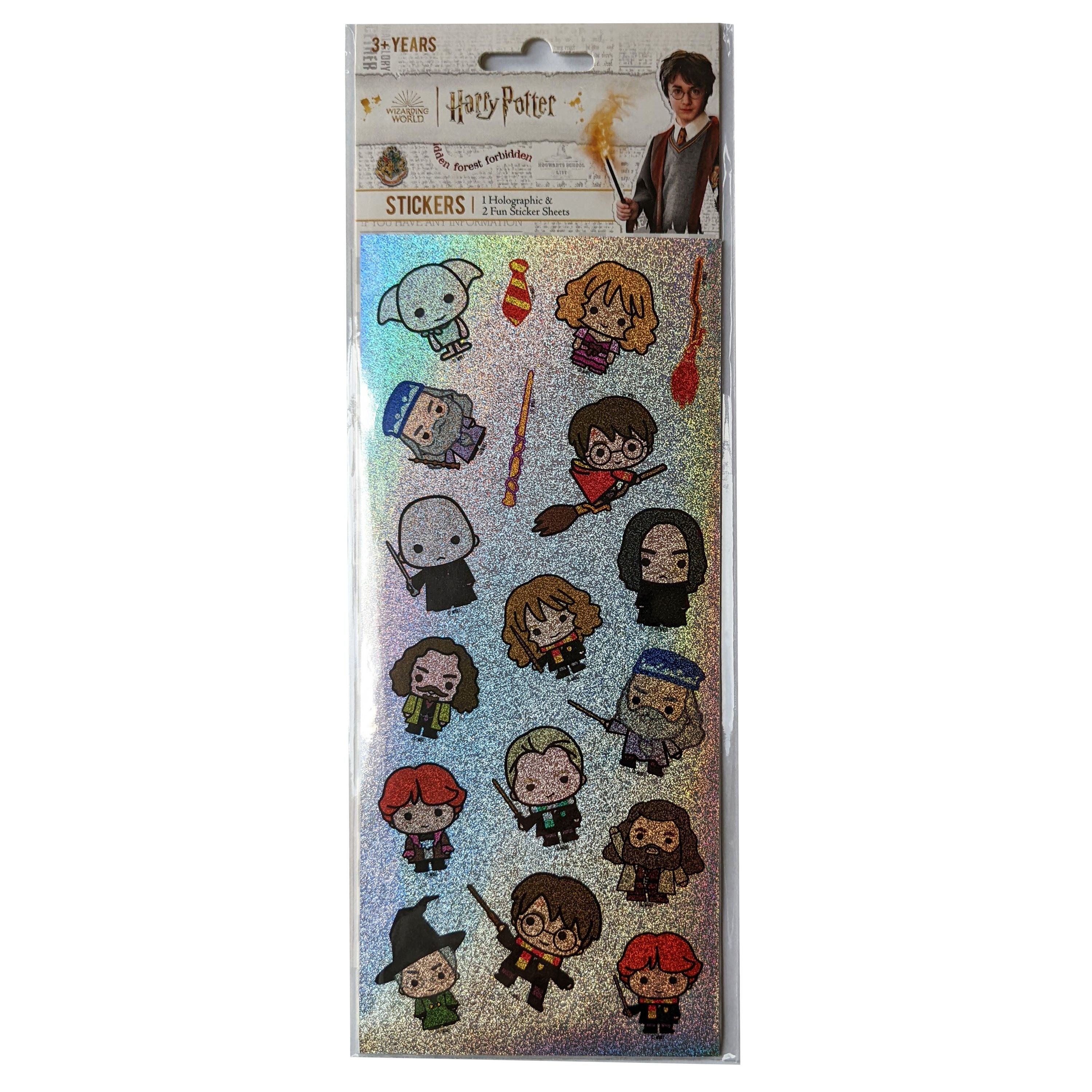 Harry Potter Stickers 3 Pack - Holographic