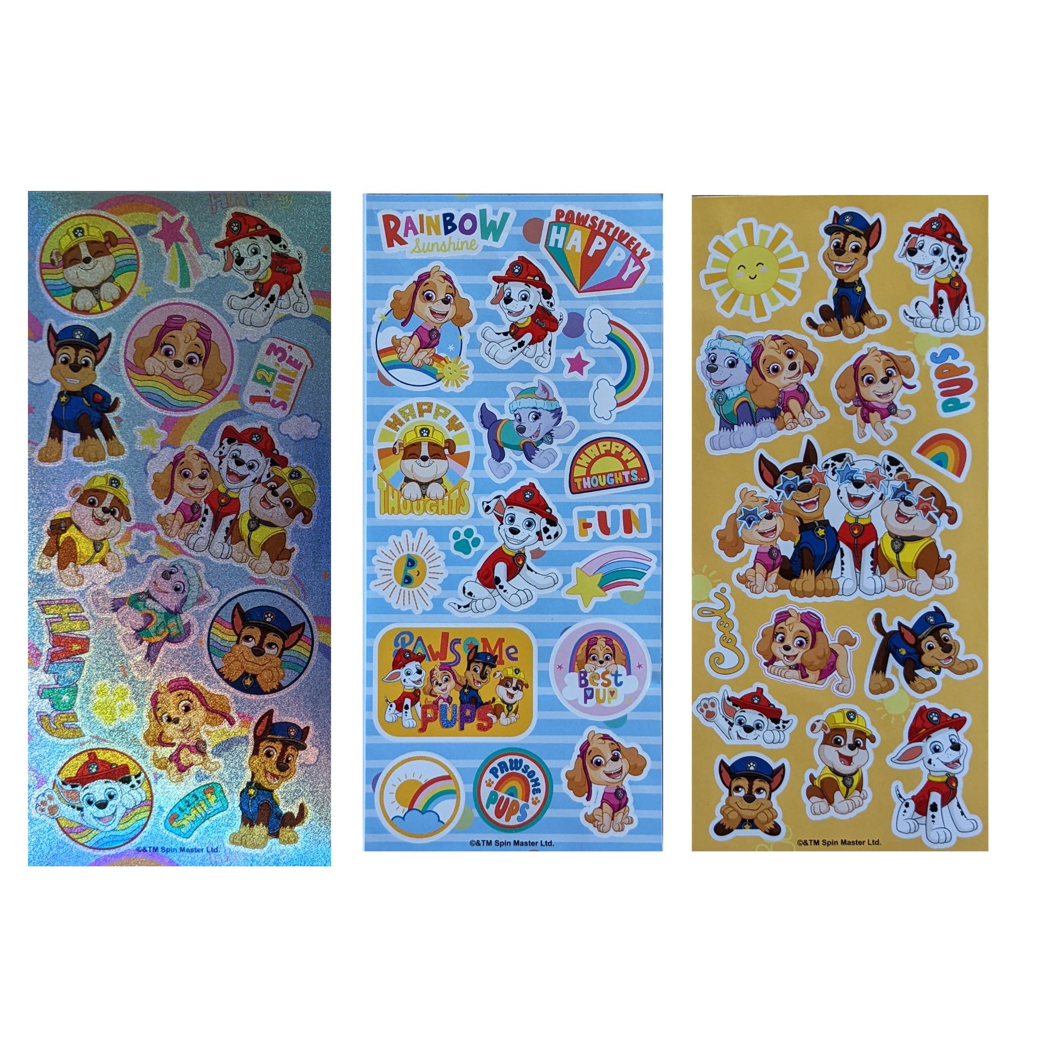 PAW Patrol Holographic Sticker 3 Pack