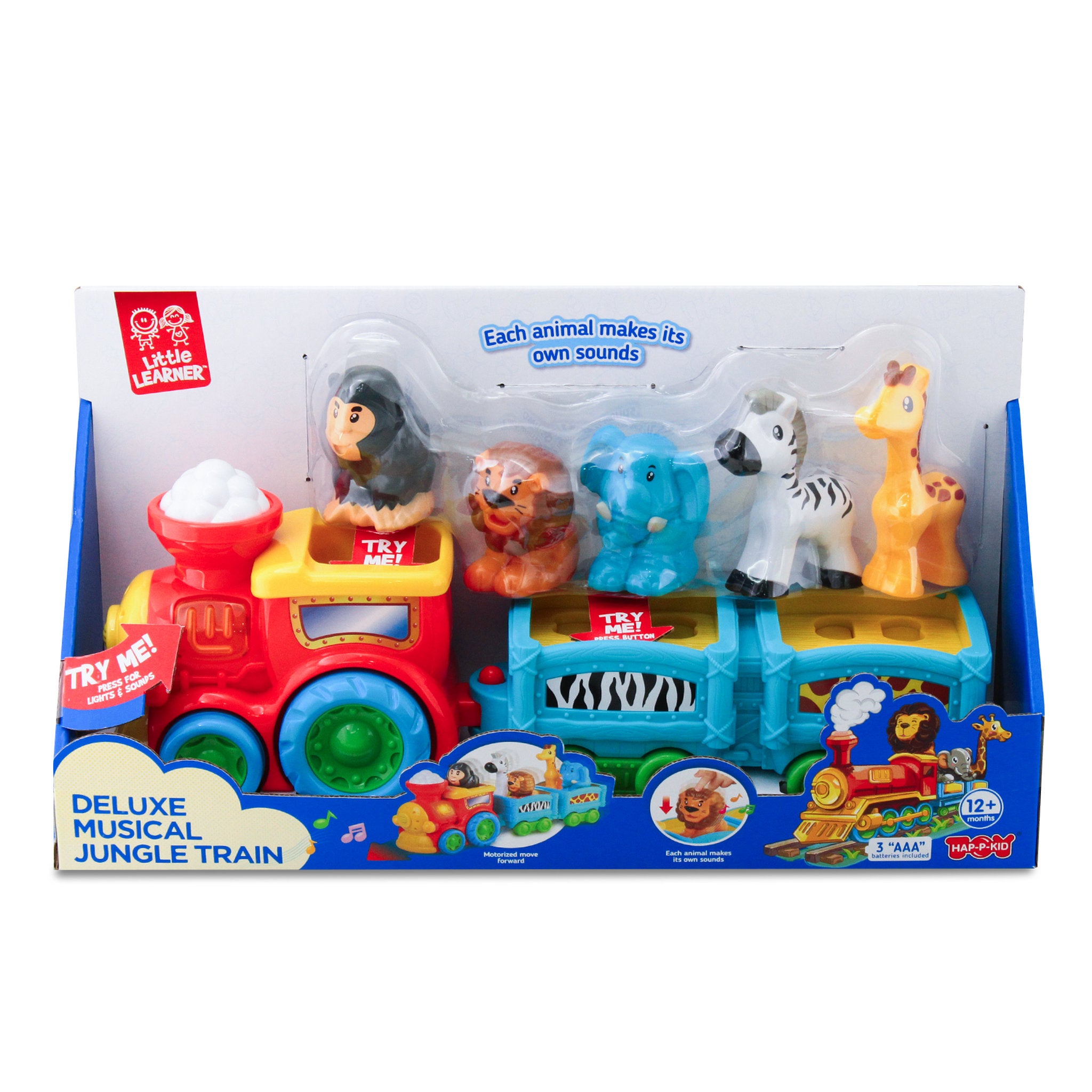 Toyworld Train Model Little Learner Musical Safari Train Set – Toyworld Australia
