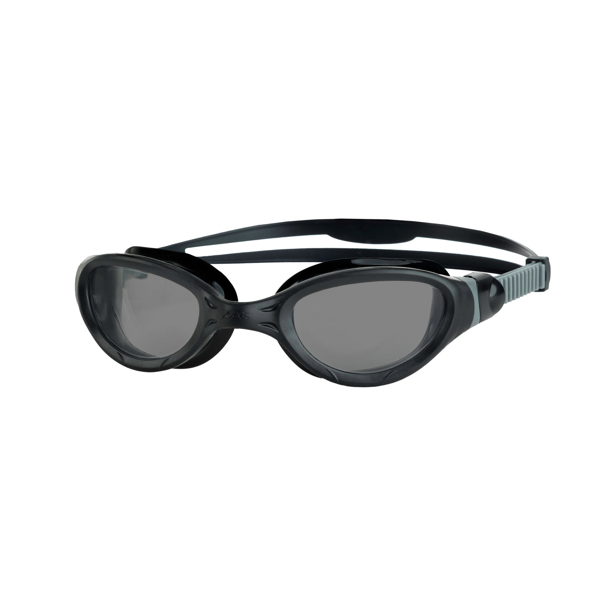 Zoggs Phantom 2.0 Black/Grey/Tint Smoke Goggles - Toyworld Australia