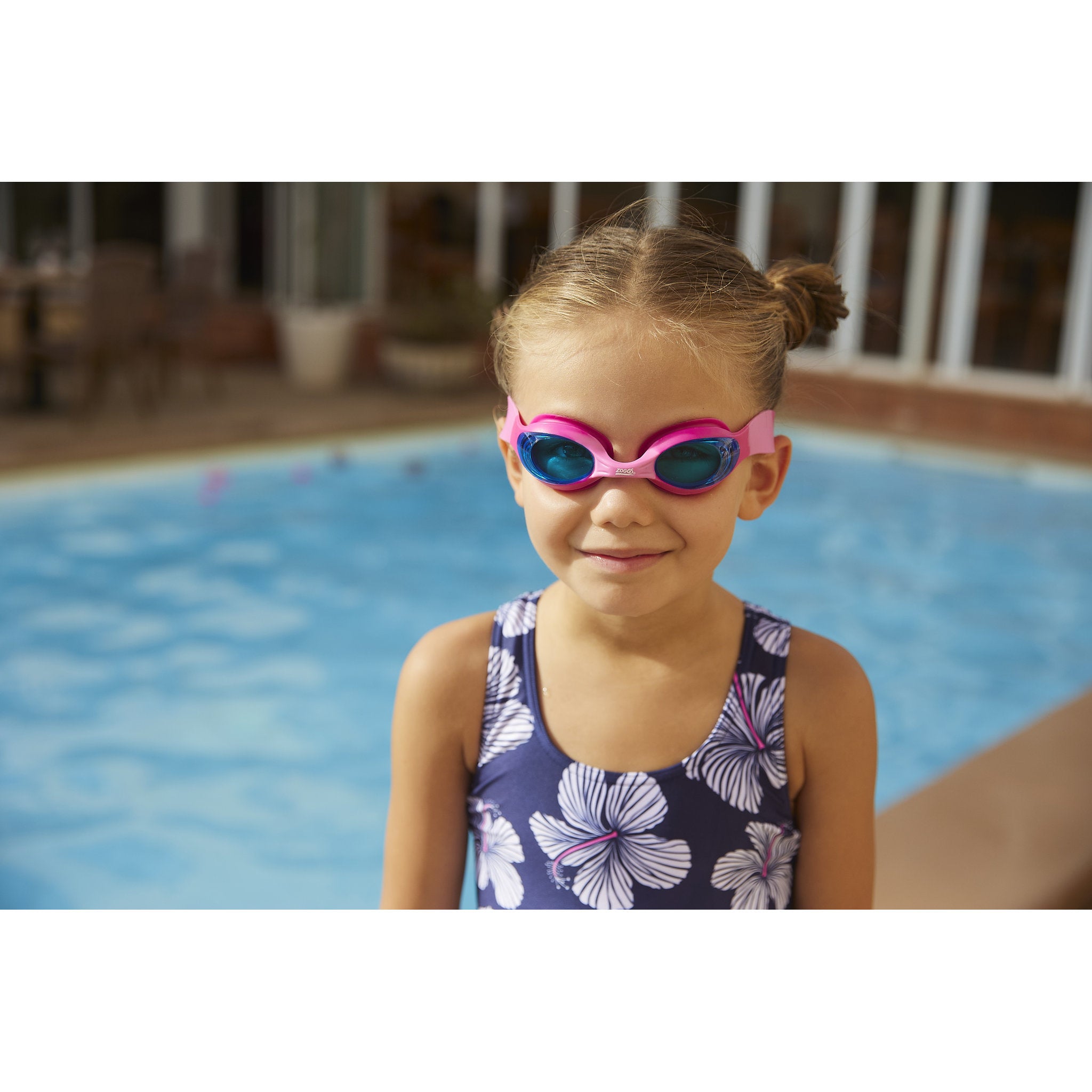 Zoggs Little Twist Pink/Pink/Tint Blue Goggles - Toyworld Australia