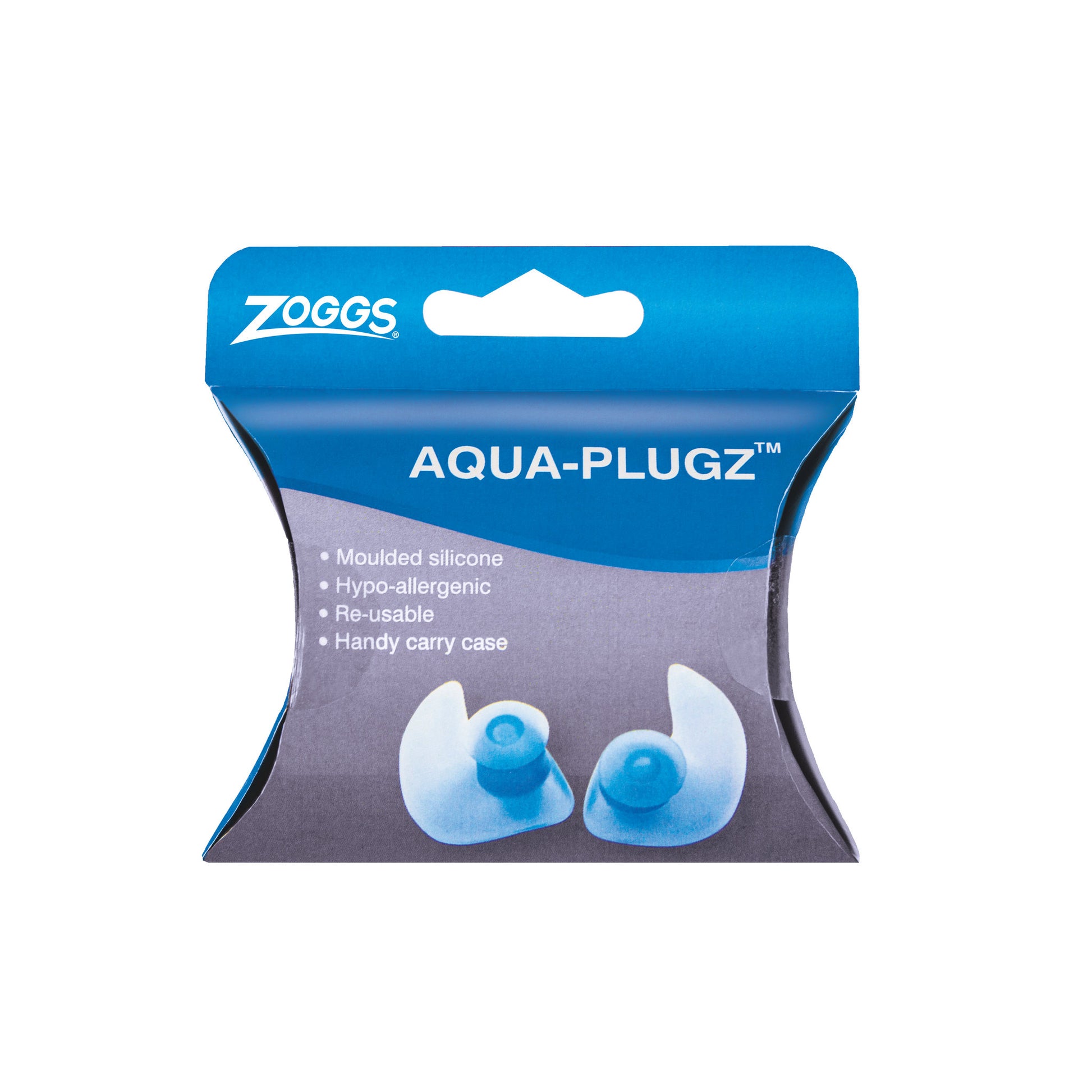 Zoggs Aqua-Plugz Ear Plugs - Blue - Toyworld Australia