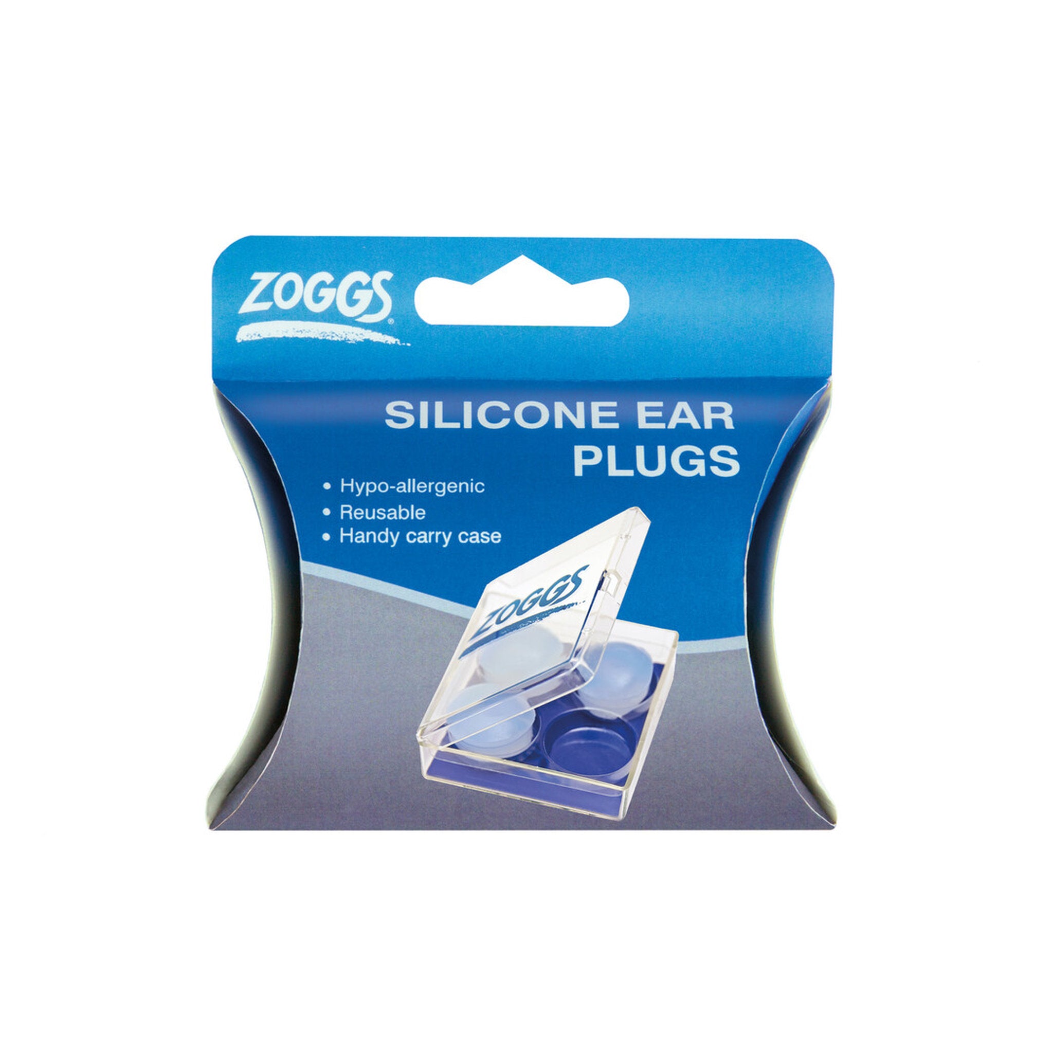 Zoggs Silicone Ear Plugs - Clear - Toyworld Australia