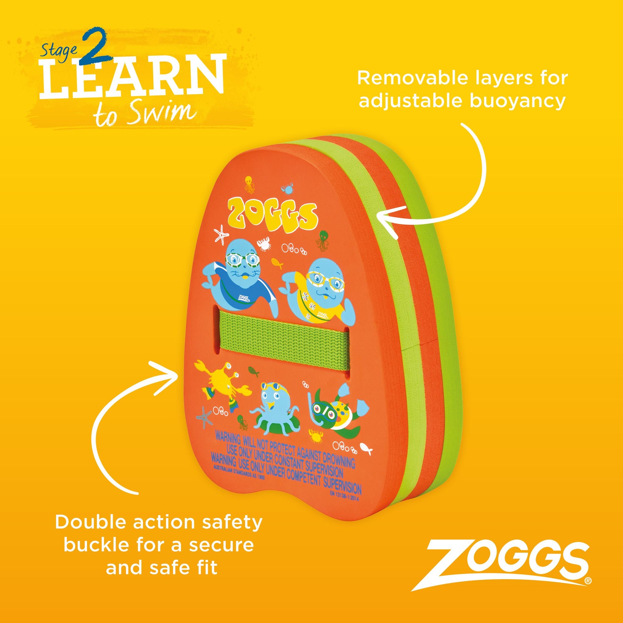 Zoggs Back Float