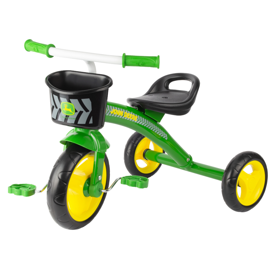 John Deere Steel Tricycle - Green