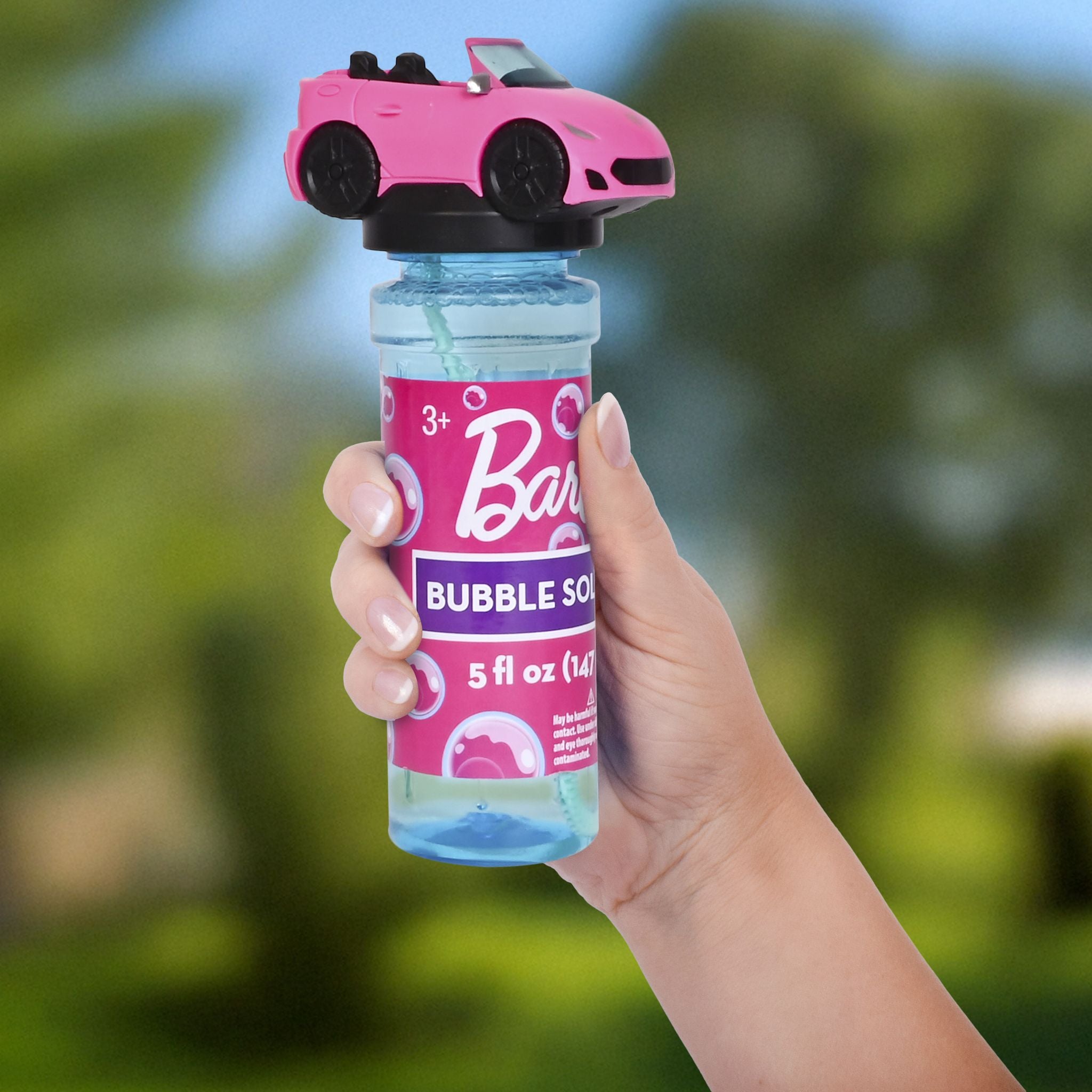 Barbie Convertible Bubble Bottle