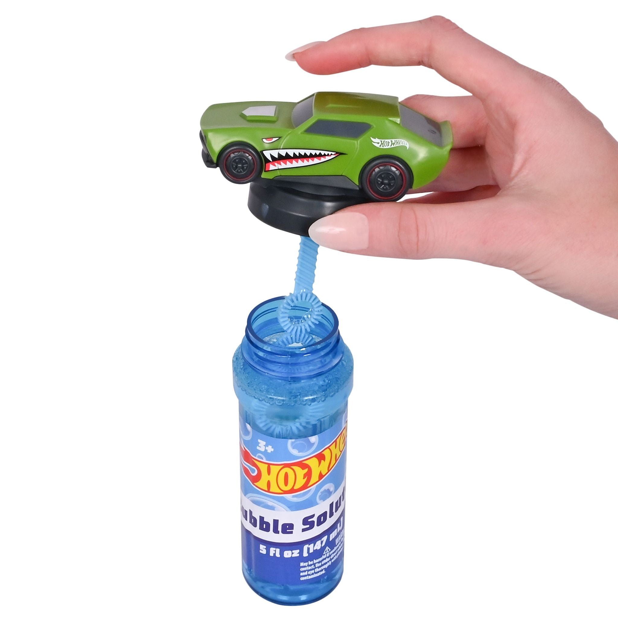 Hot Wheels Race Car Bubble Bottle