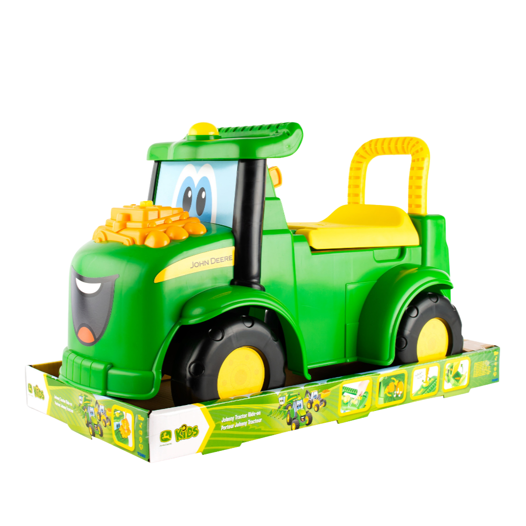 John Deere Johnny Tractor Ride-On Foot To Floor