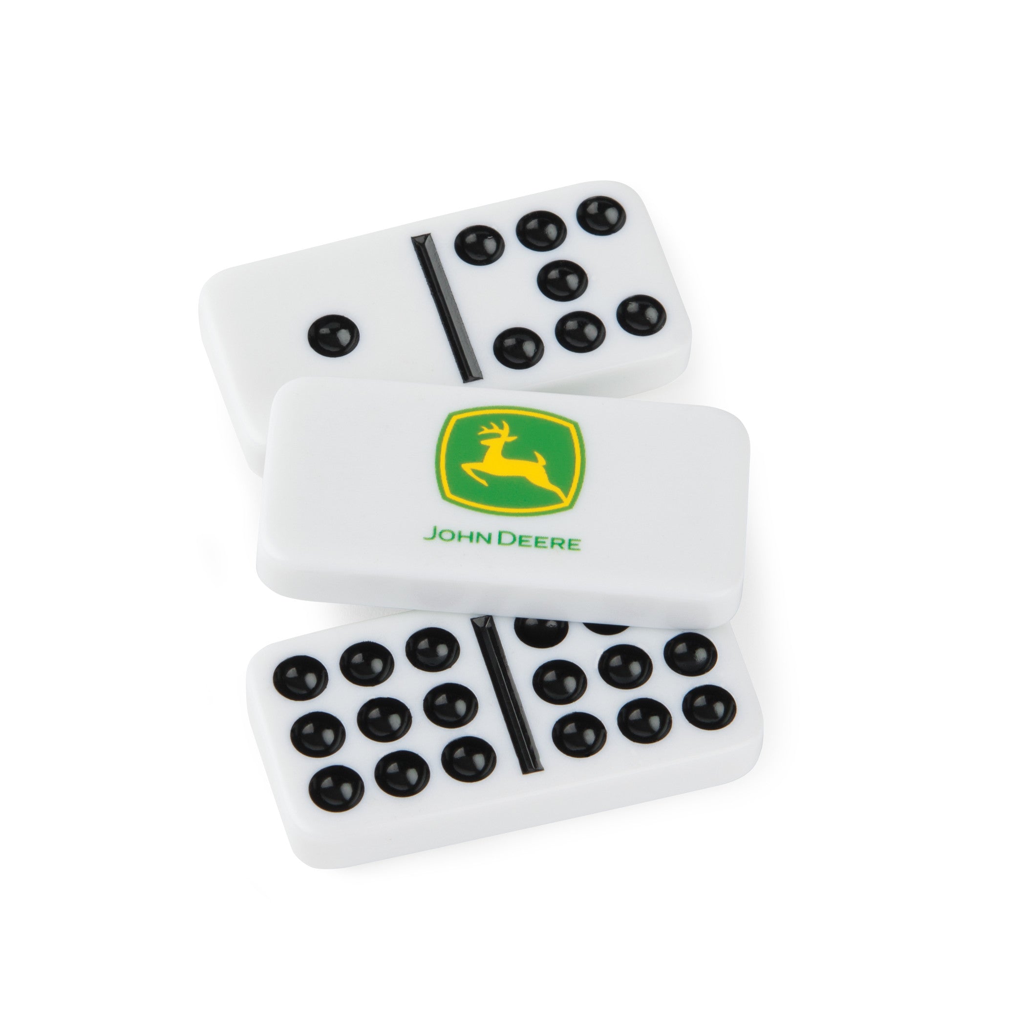 John Deere Dominoes Double 9 In Tin