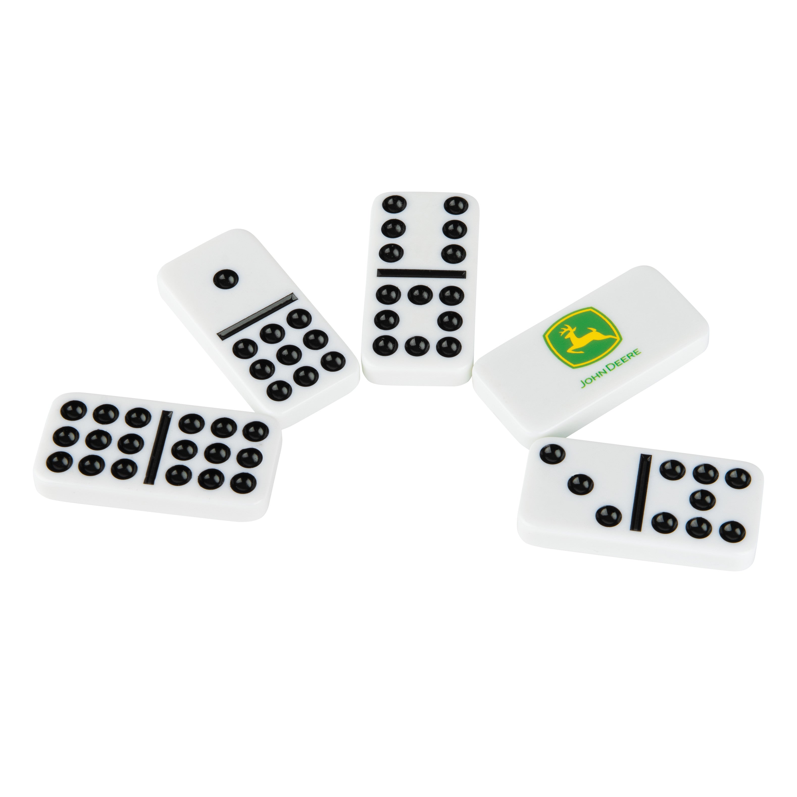 John Deere Dominoes Double 9 In Tin
