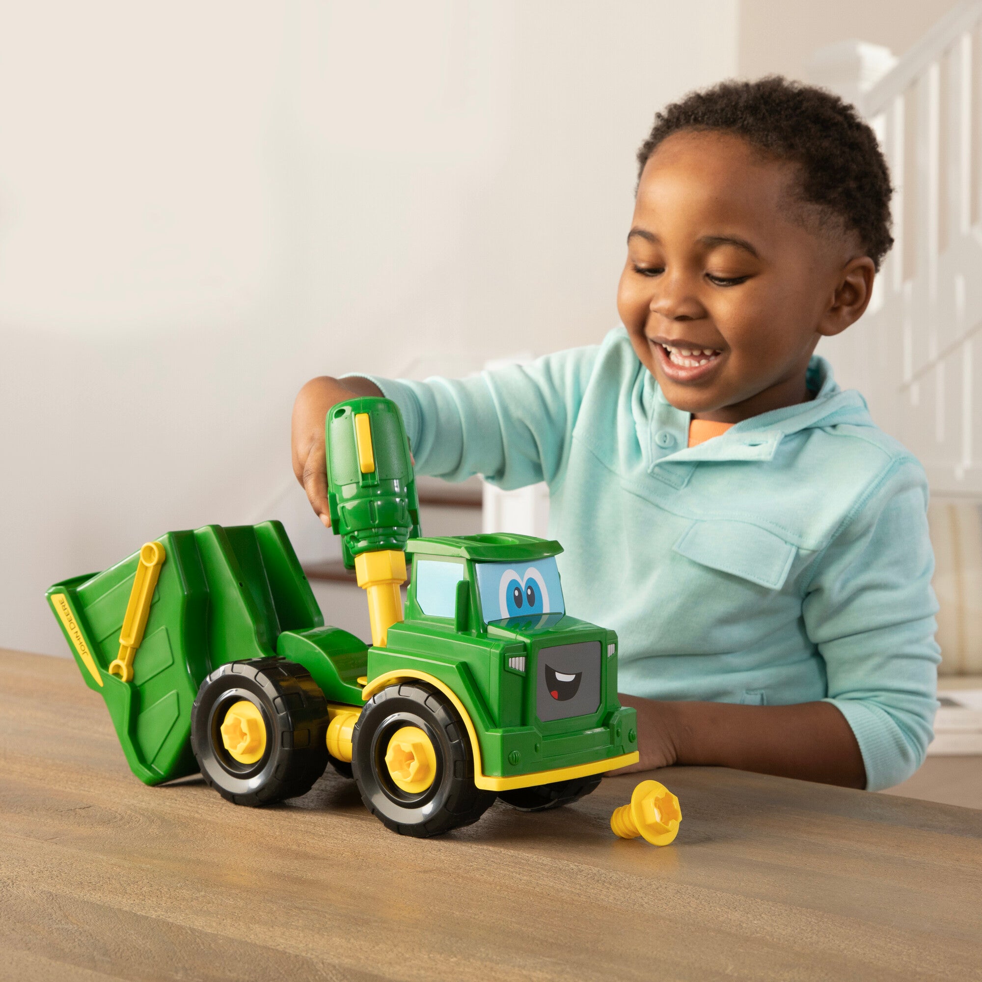 John Deere Build-A-Buddy Green Dump Truck