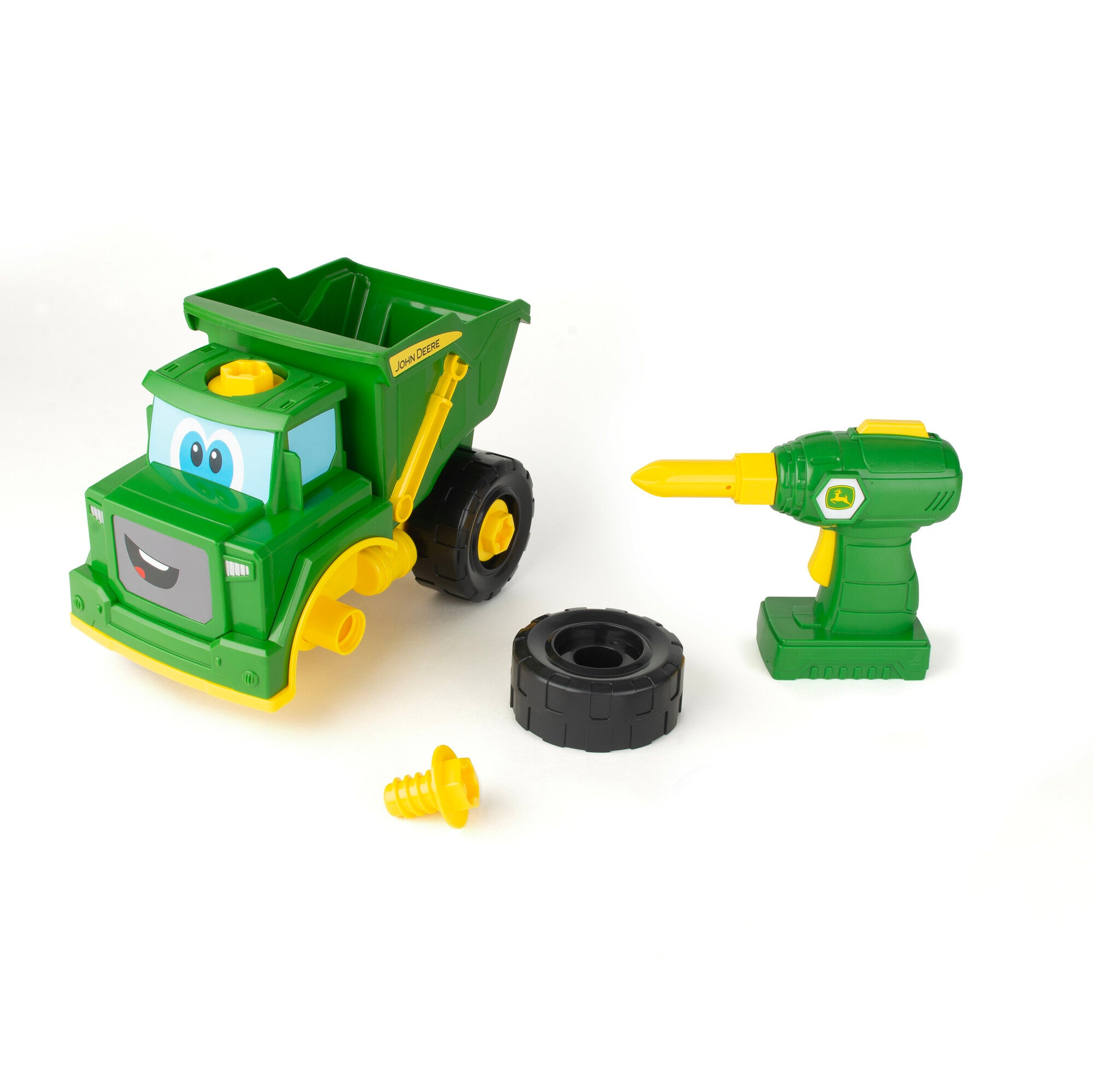 John Deere Build-A-Buddy Green Dump Truck