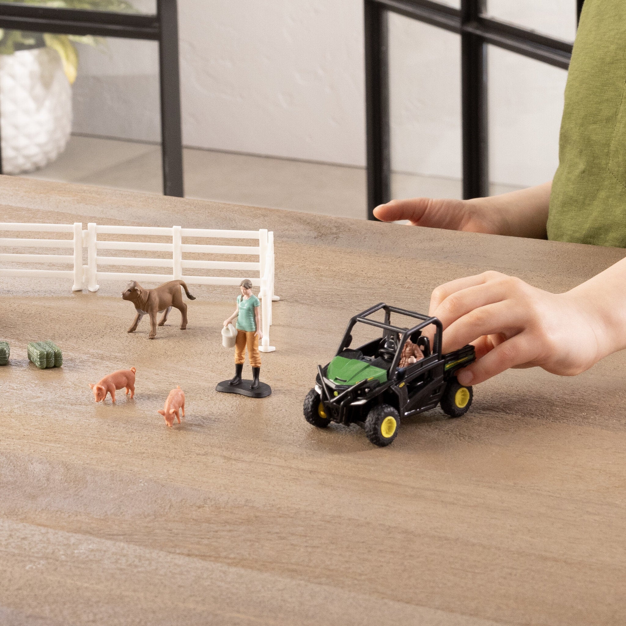 John Deere 1:32 On the Farm Playset - Vet Set