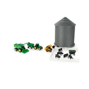 John Deere 1:64 20 Piece Farm Playset With Grain Bin