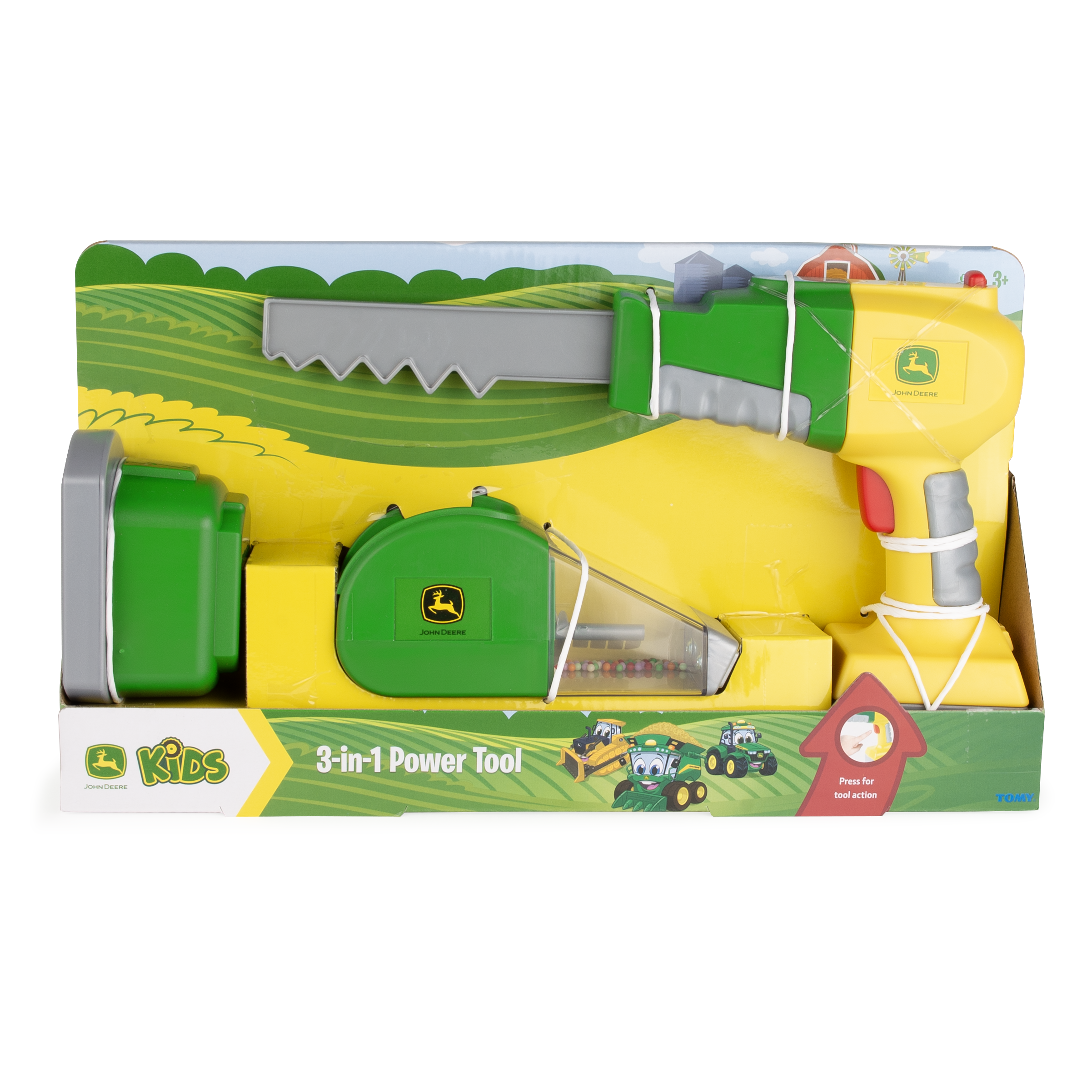 John Deere 3in1 Power Tool Set