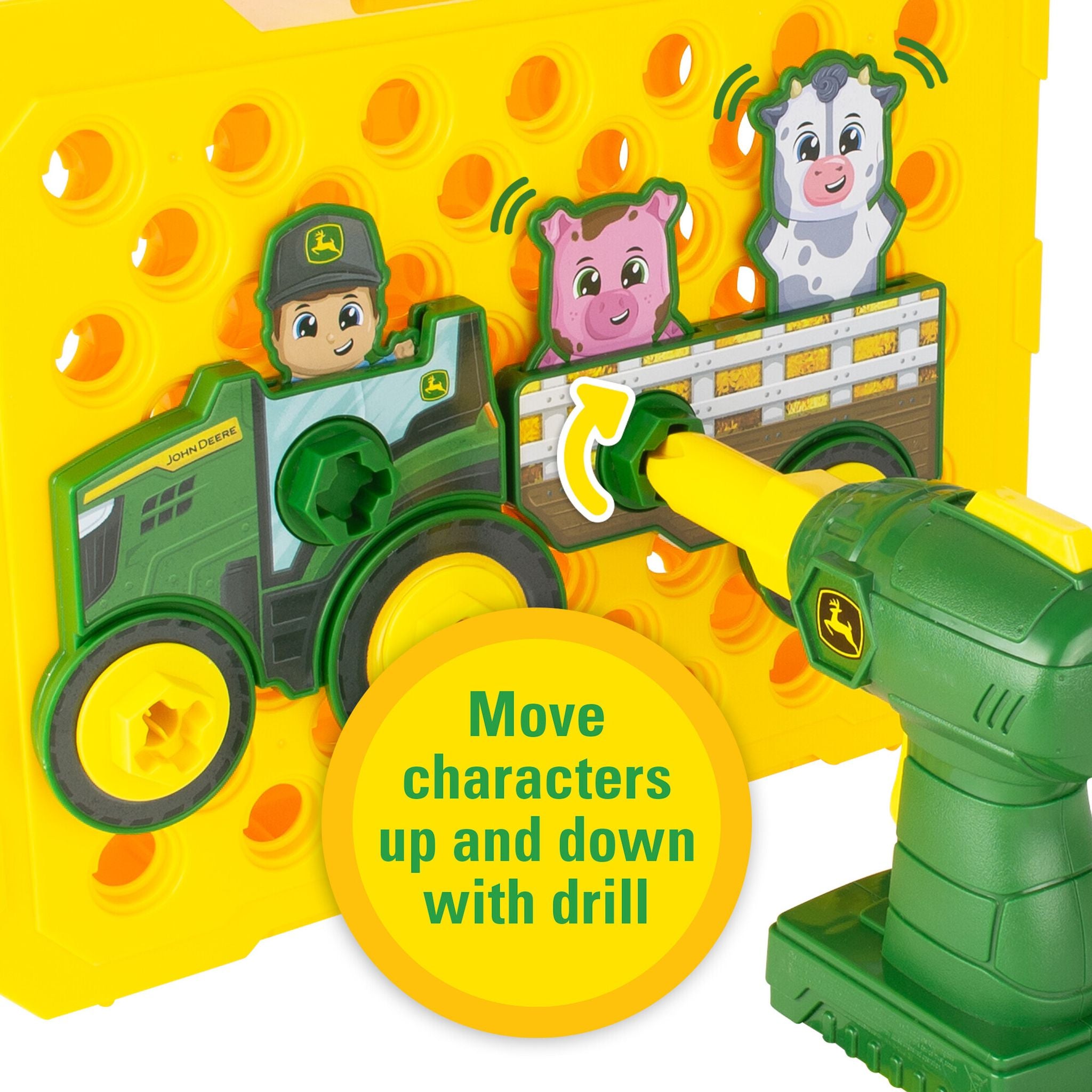 John Deere Build A Buddy Activity Board - Toyworld Australia