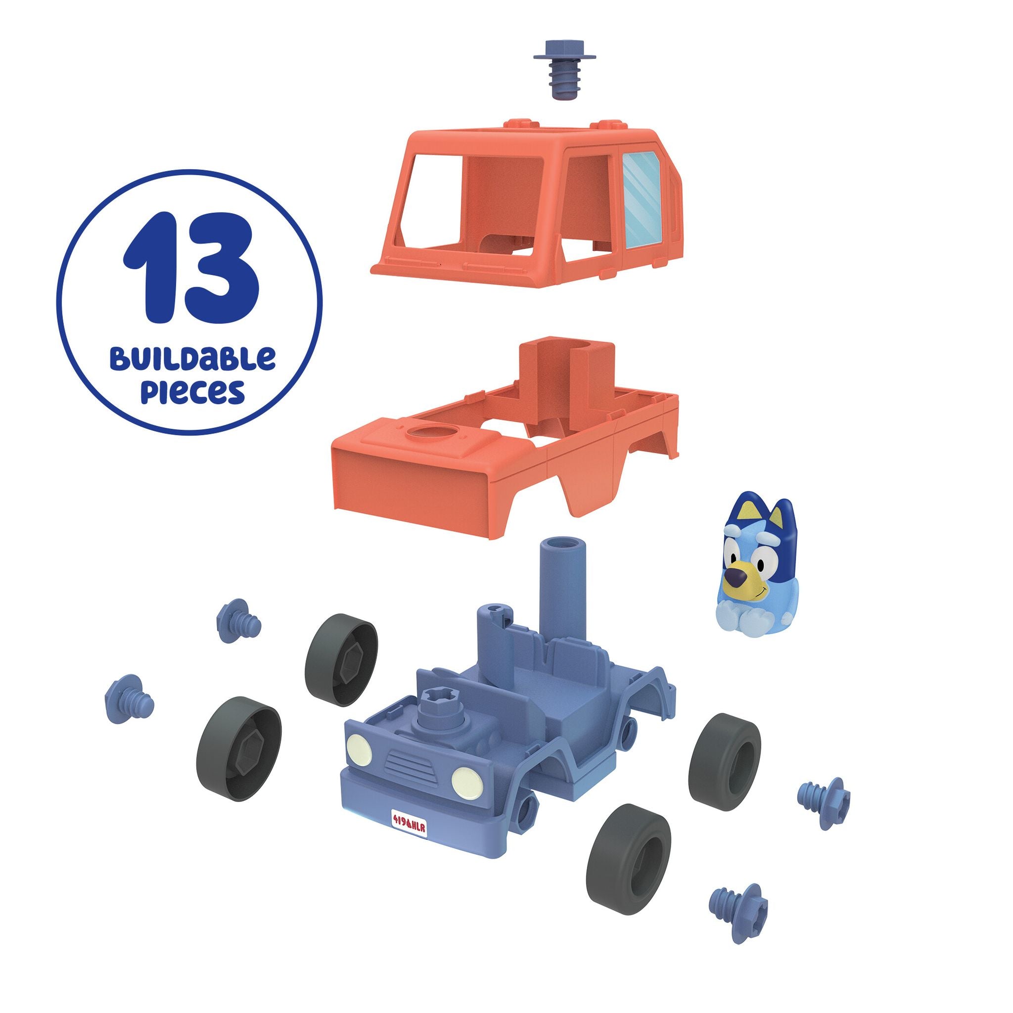 Bluey Build-A-Buddy Motorised Car & Drill