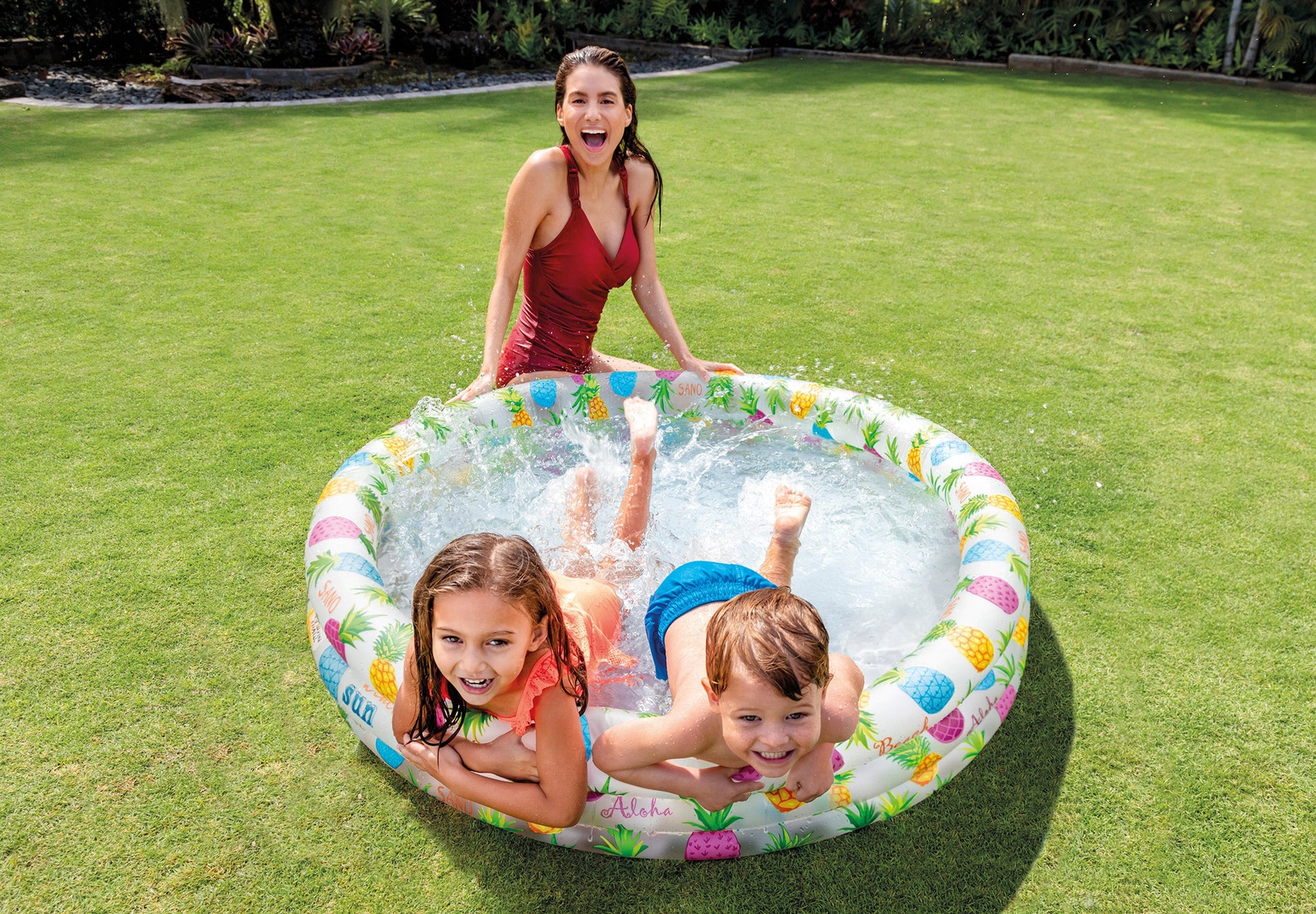 Intex Pineapple Splash Pool - Toyworld Australia