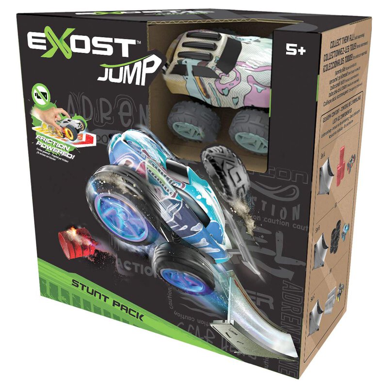 Silverlit Exost Jump Friction Powered Car Stunt Pack Assorted Styles