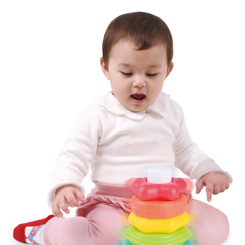 Playgo Toys Shape & Stack Bundle 19 Pieces