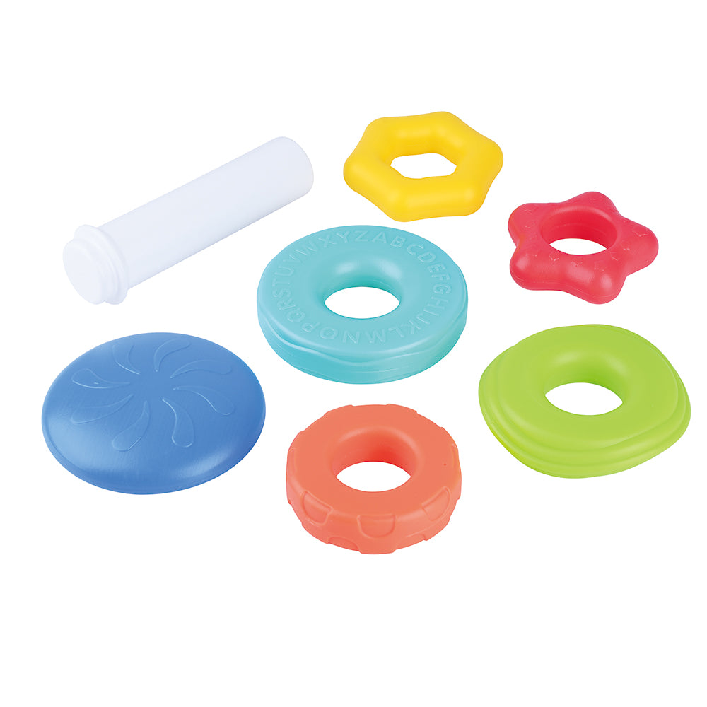 Playgo Toys Shape & Stack Bundle 19 Pieces