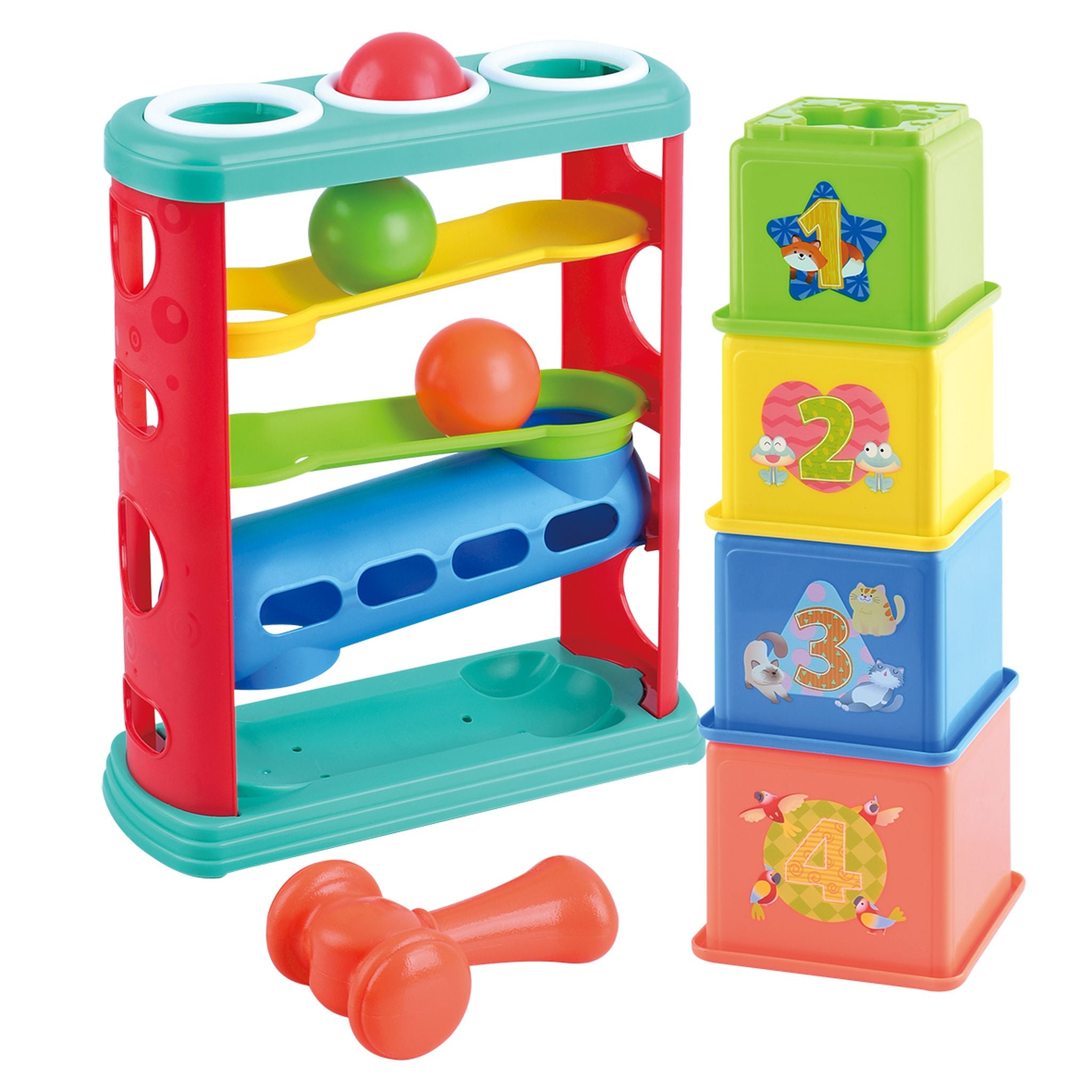 Playgo Toys Stack & Roll Fun Combo