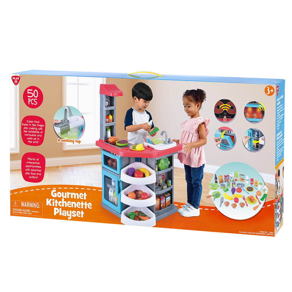 Playgo Toys Gourmet Kitchenette Set