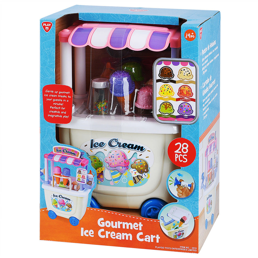 Playgo Toys Gourmet Ice Cream Cart
