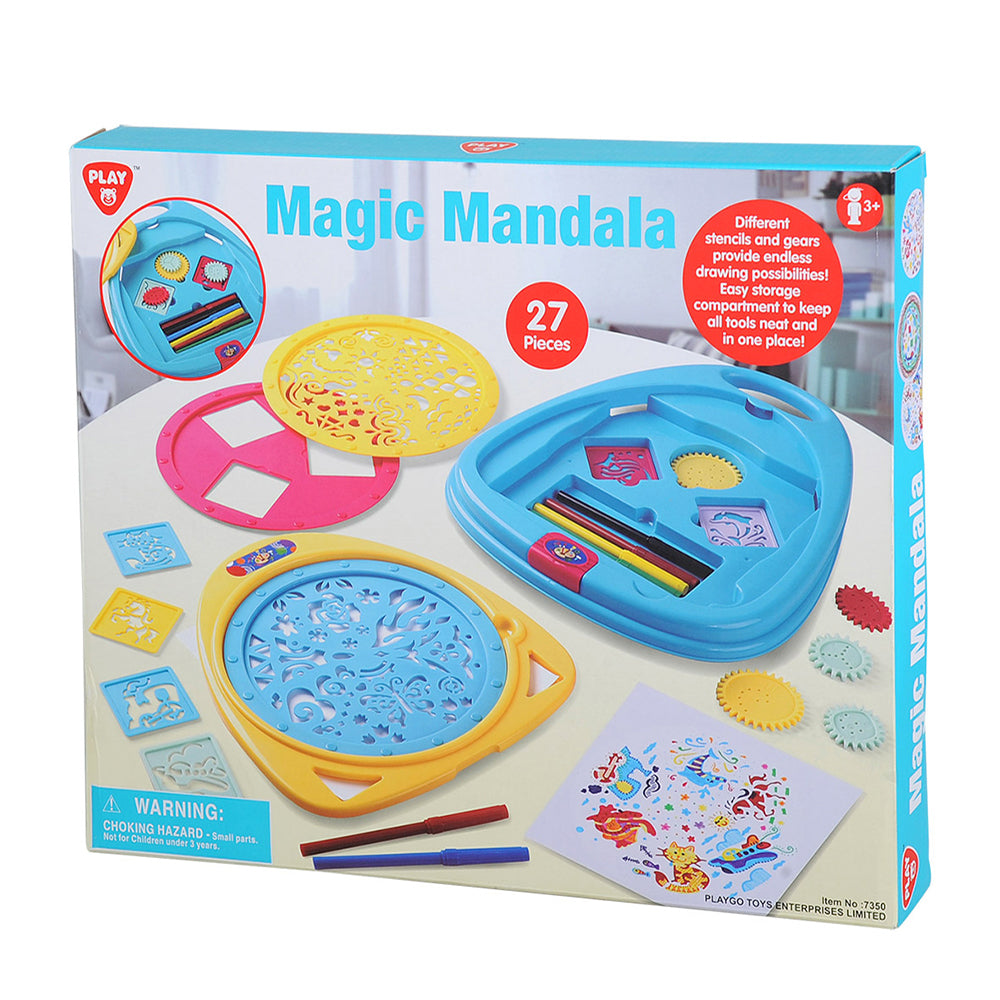 Playgo Toys Magic Mandala 27 Pieces
