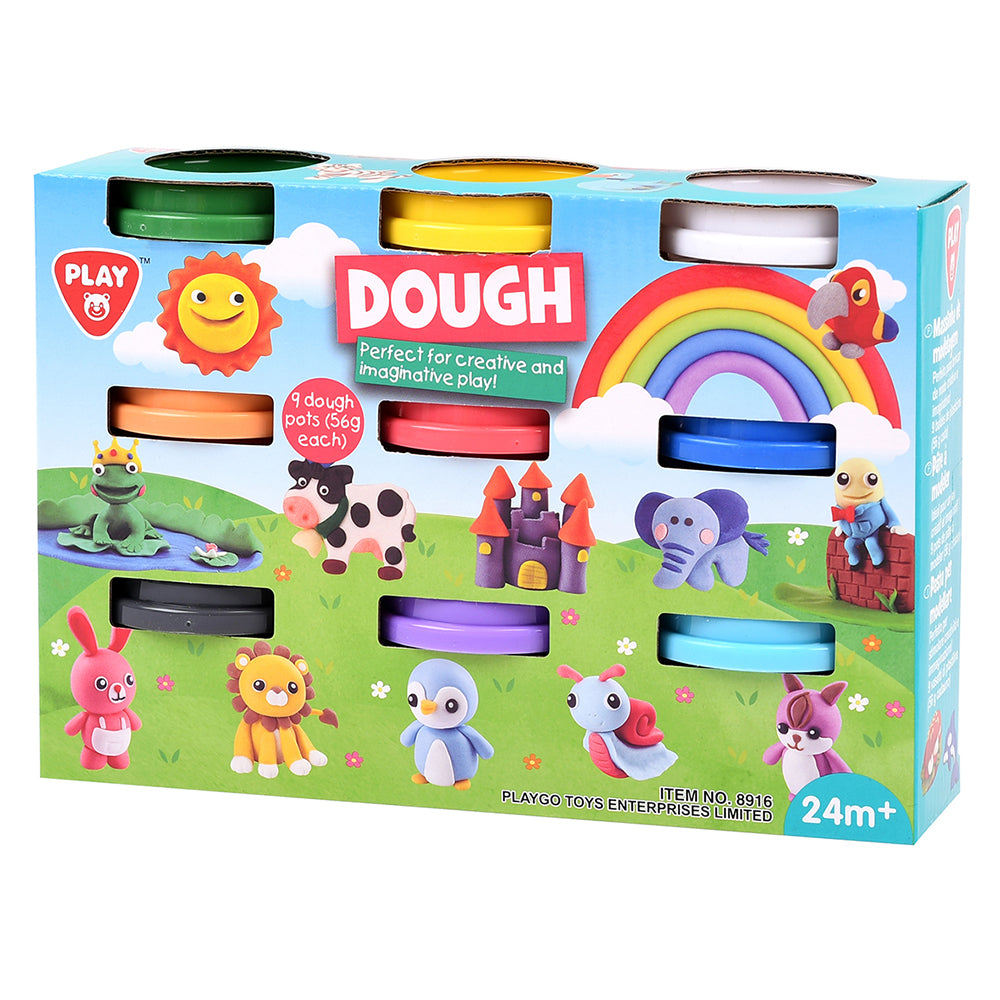 Playgo Toys Dough 9 Pack